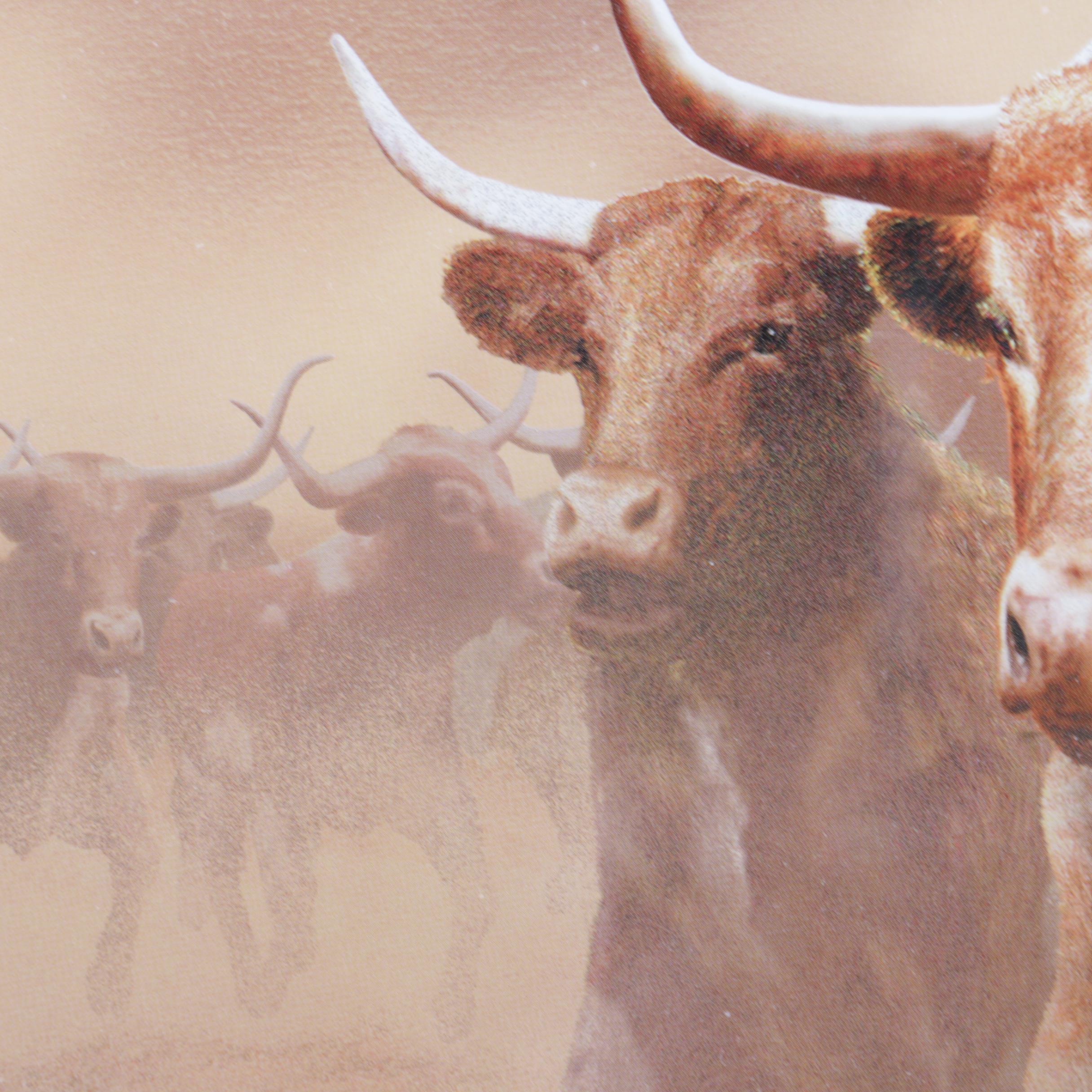 Reproduction Print After Robert Wesley's "Day of the Horns"