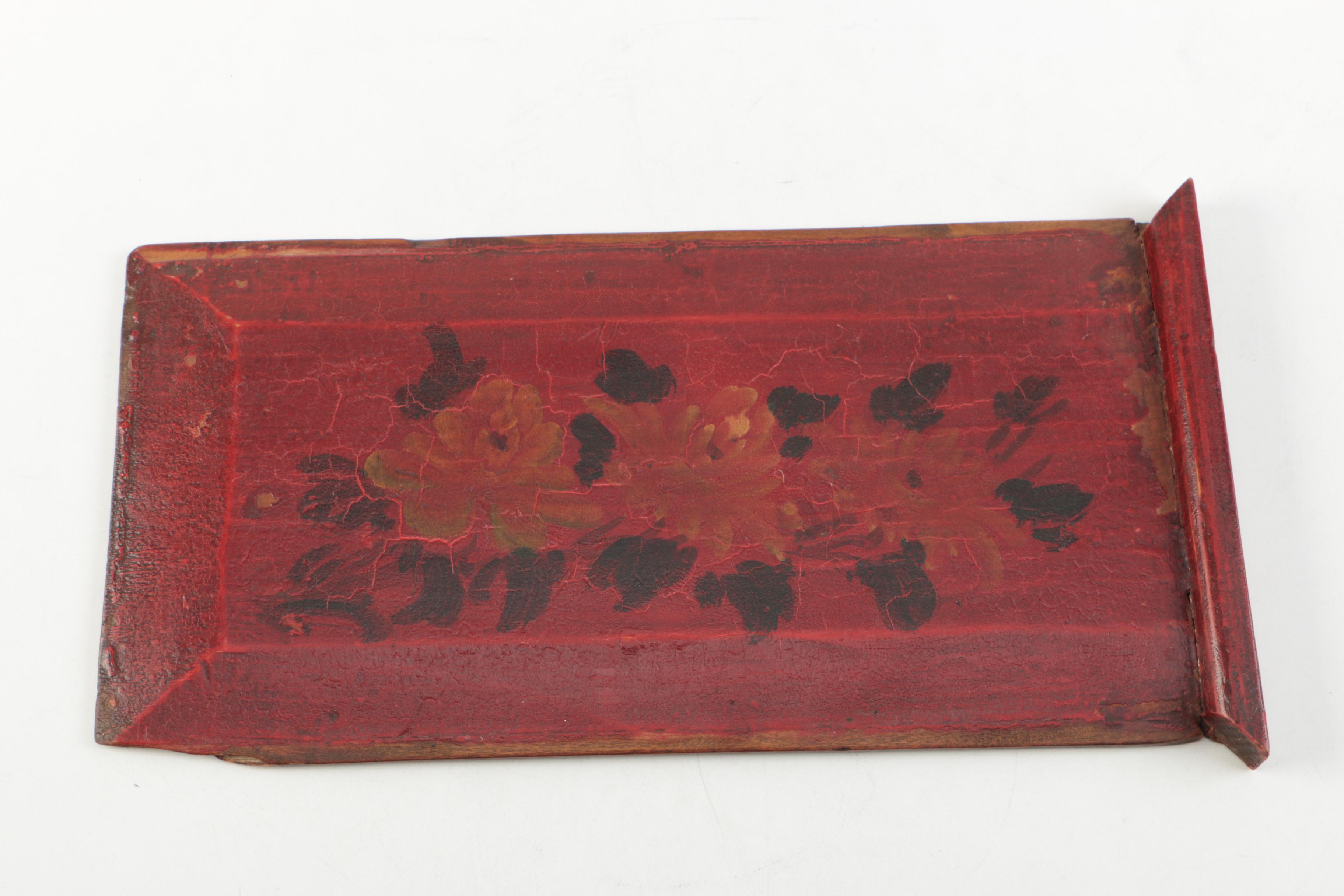 Wood Box with Sliding Lid