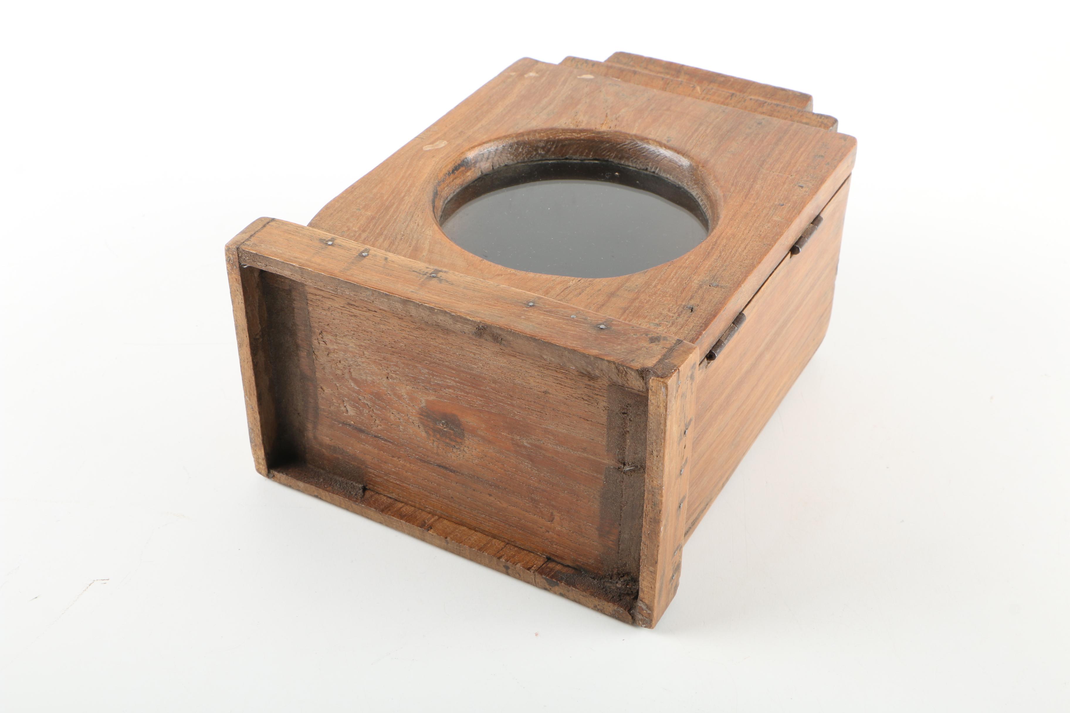 Handmade Wood Display Shadow Box