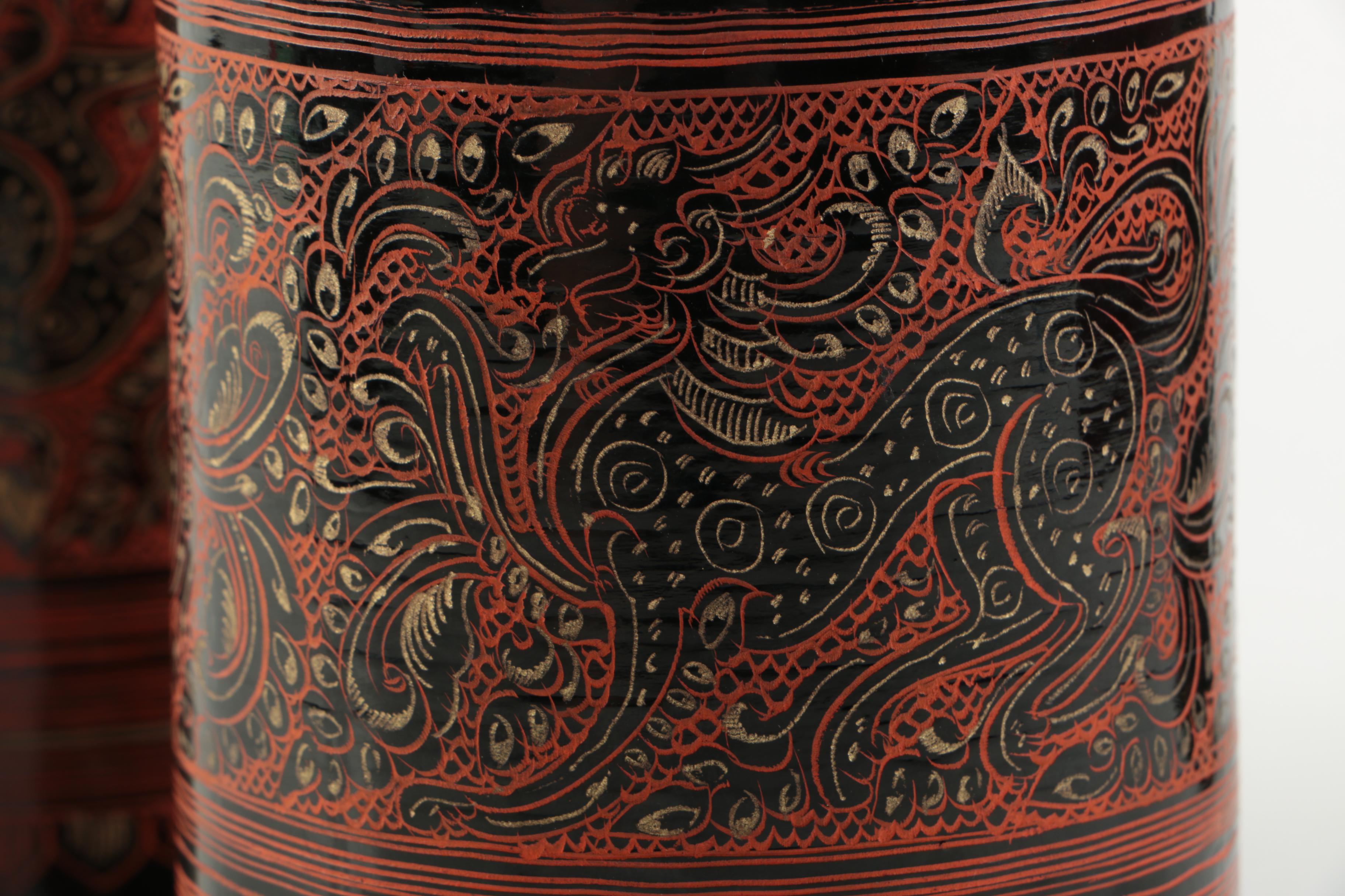 Round Decorative Containers