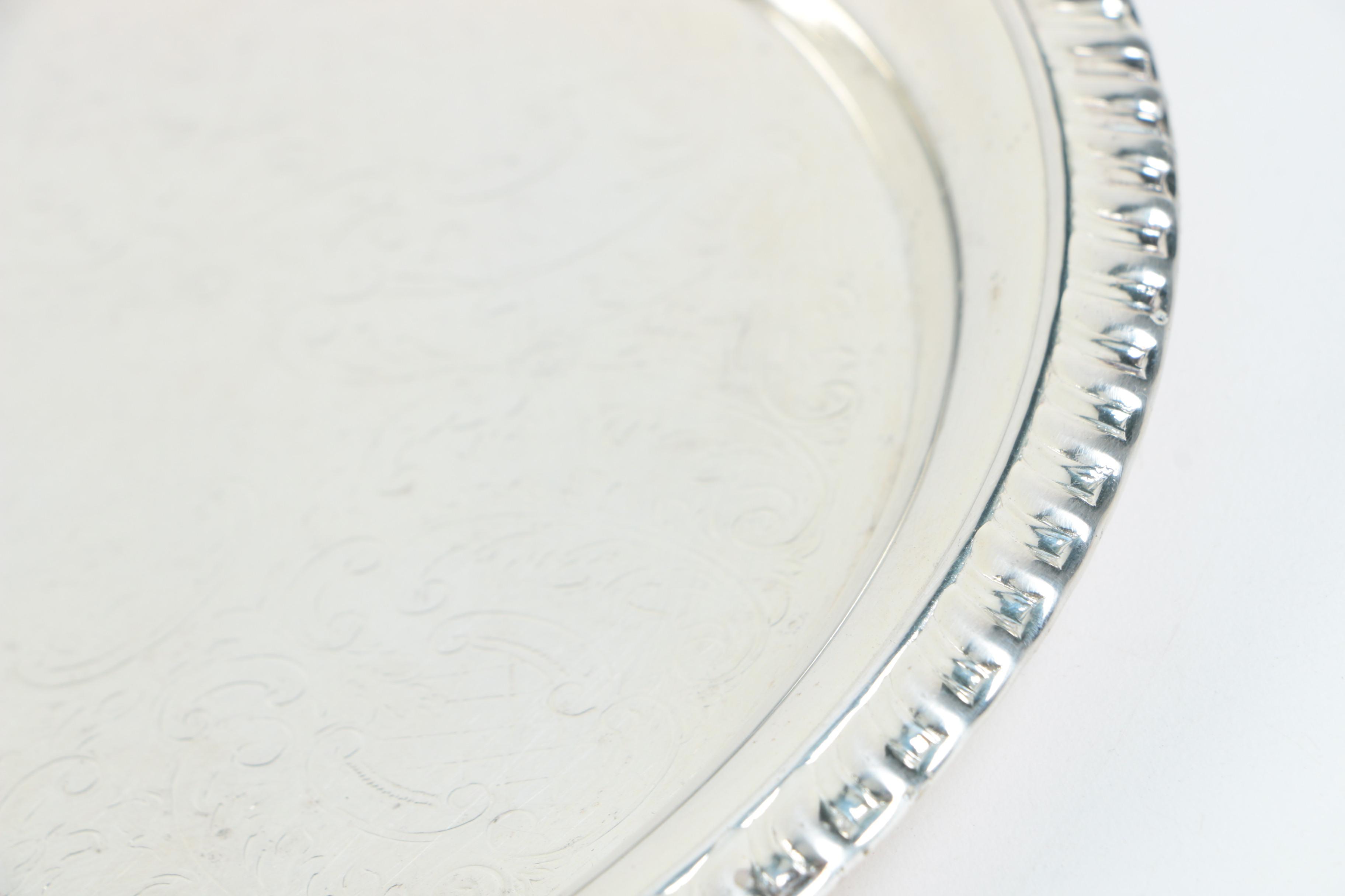 Community, Leonard, Reed & Barton, and Other Silver Plate Serving Trays