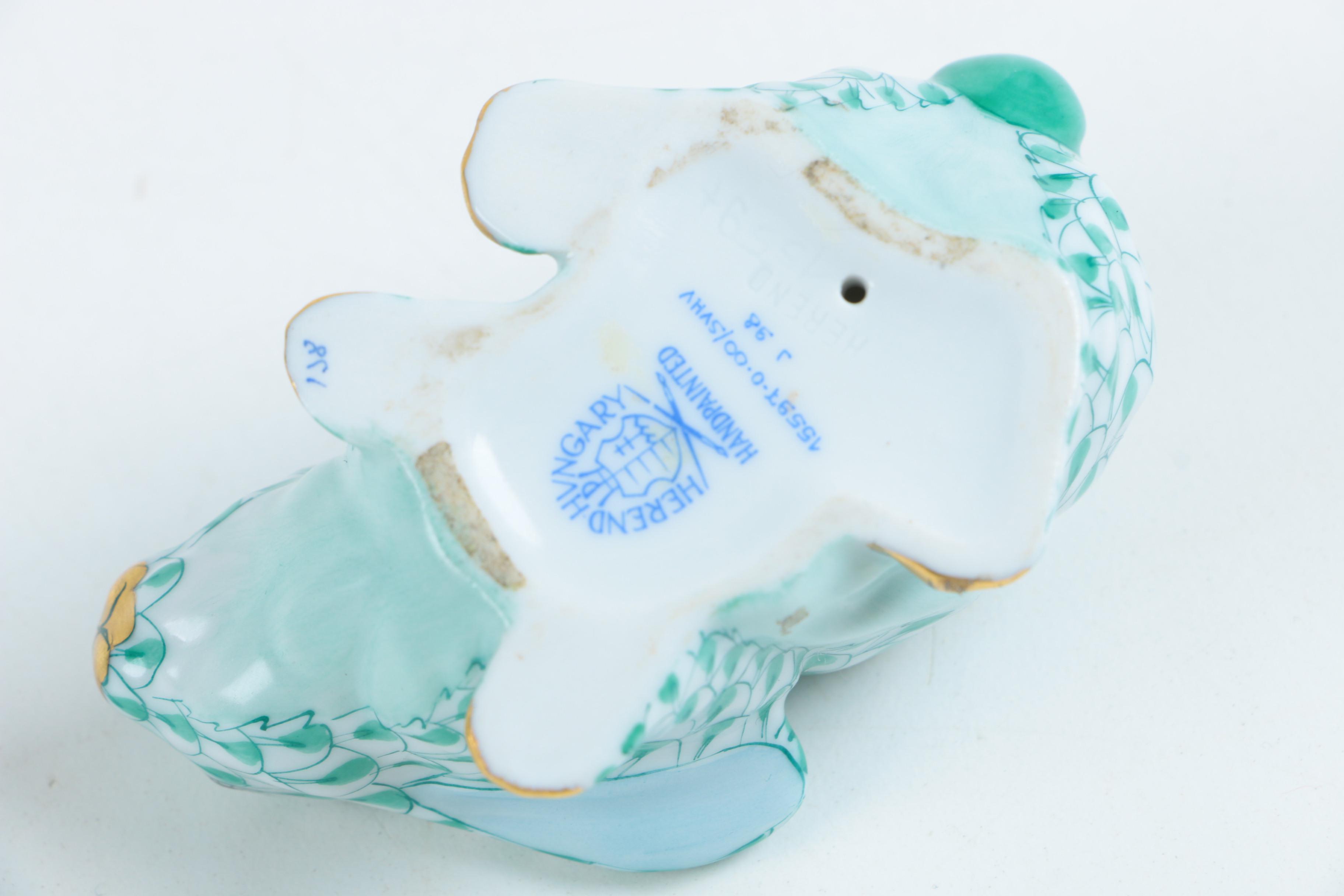 Herend Hungary Rabbit Figurine