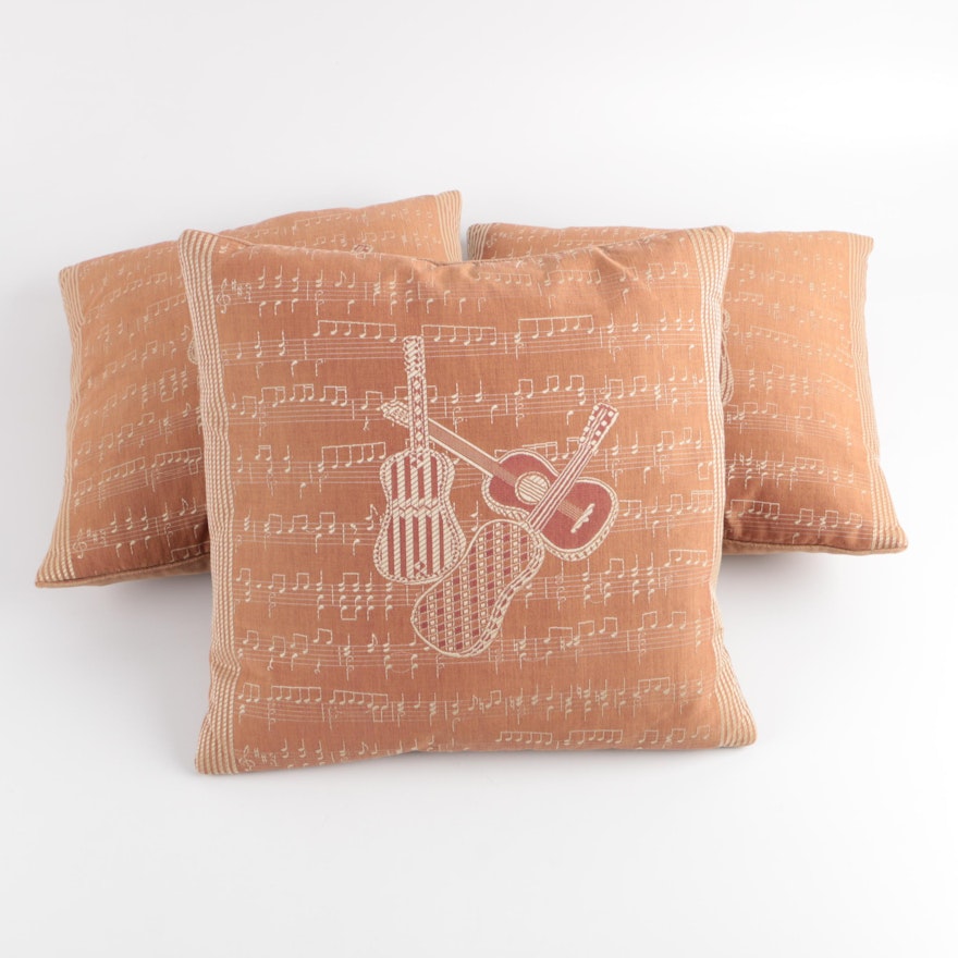 Musical Themed Throw Pillows