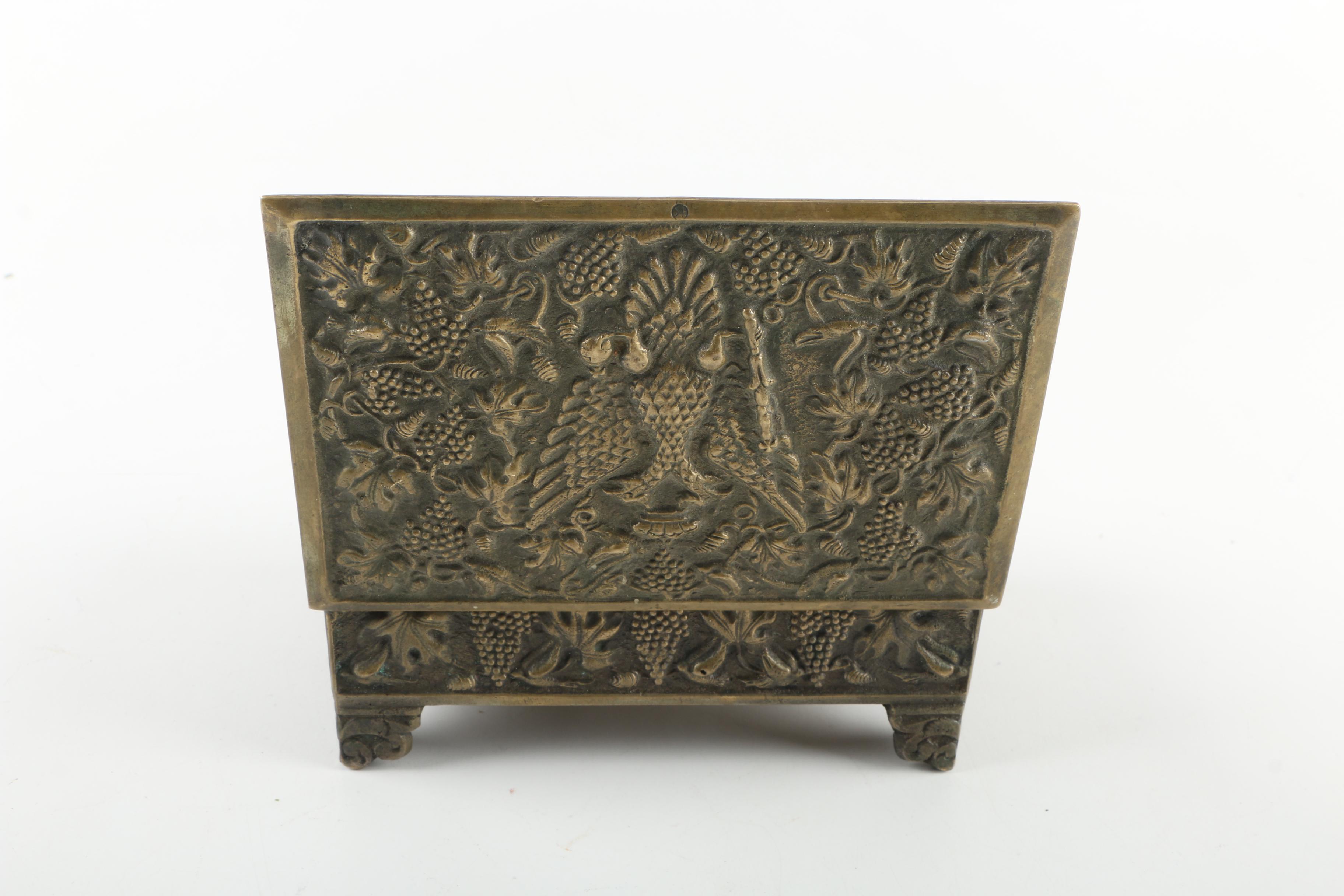 Vintage Decorative Metal Box