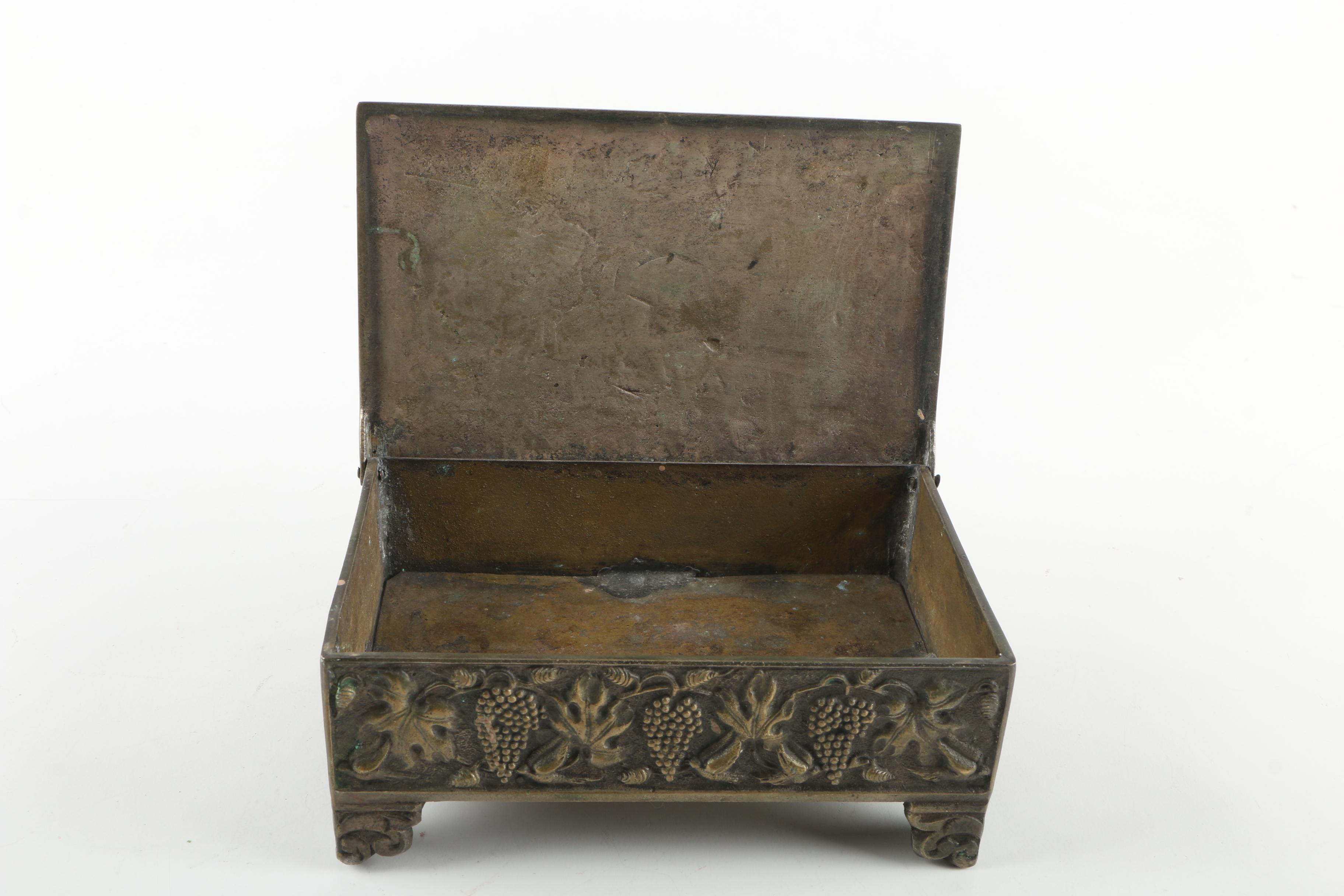 Vintage Decorative Metal Box