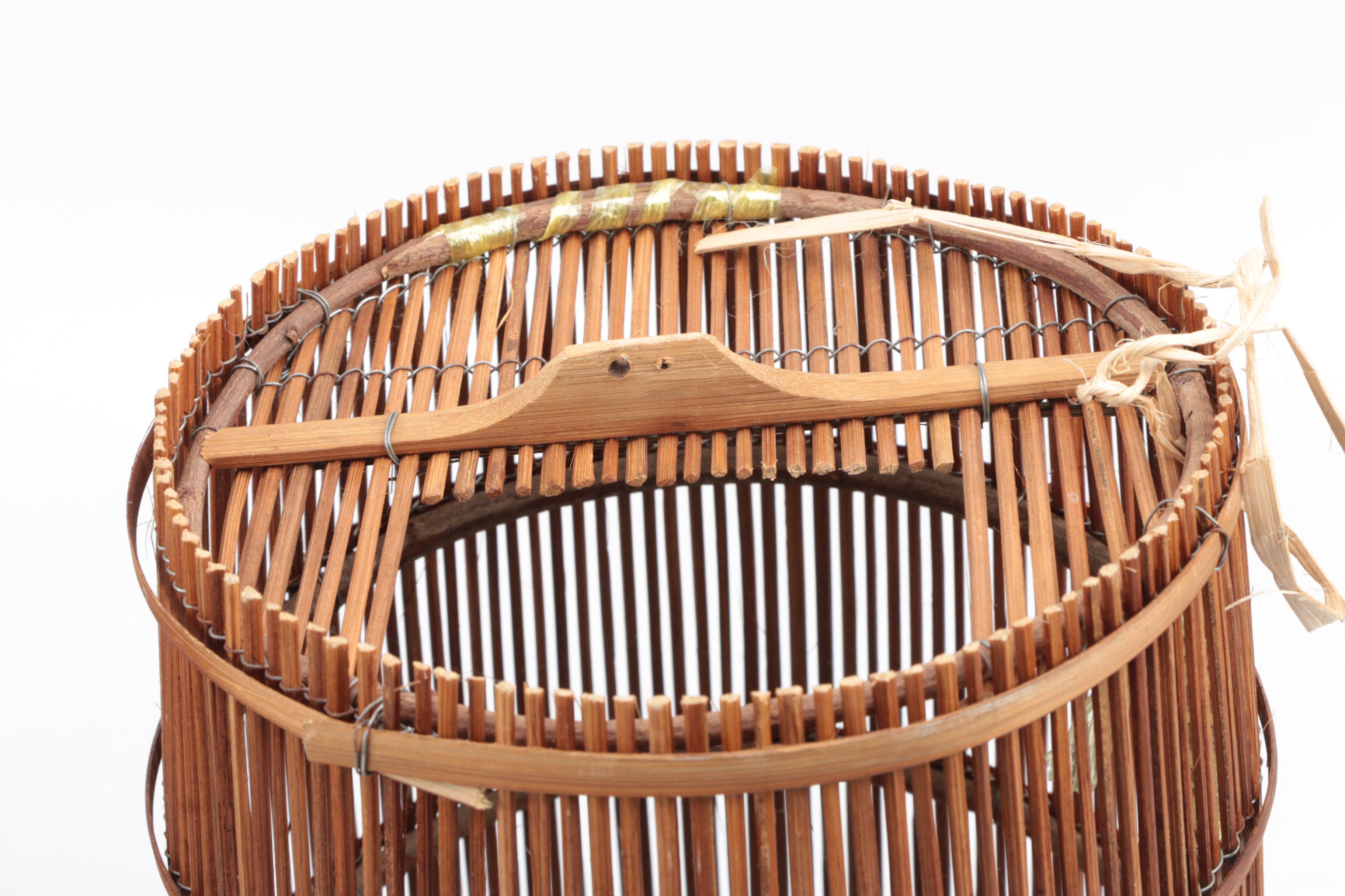 Thai Bamboo Fishing Baskets