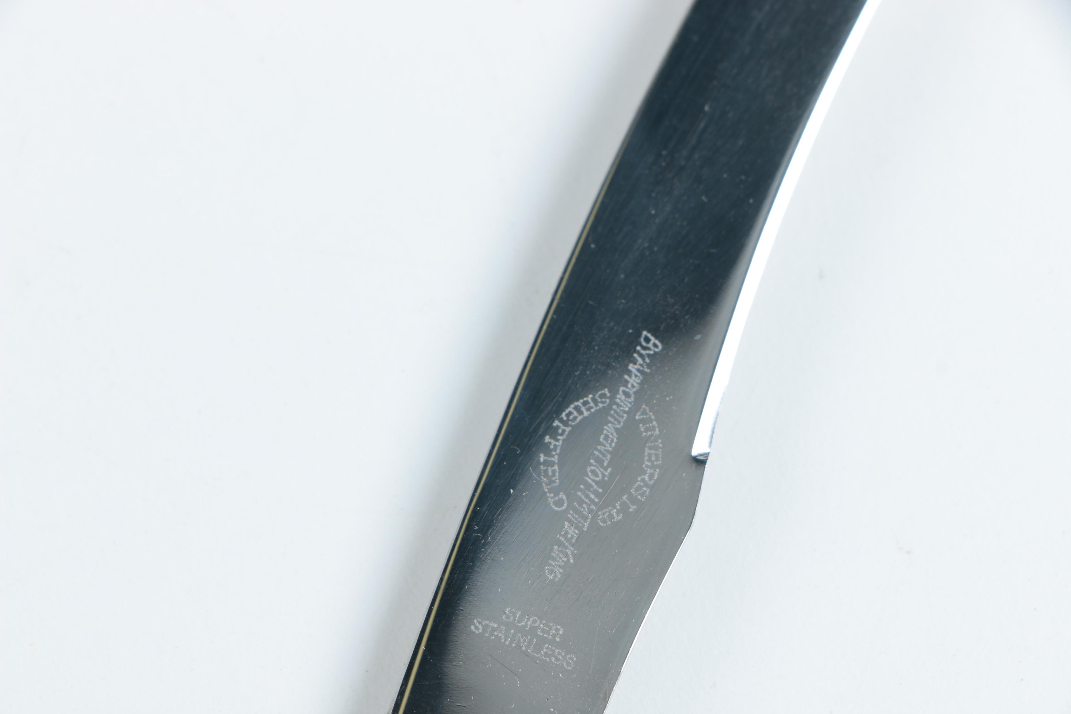Viners Ltd. Sheffield Ivorine Knife Set