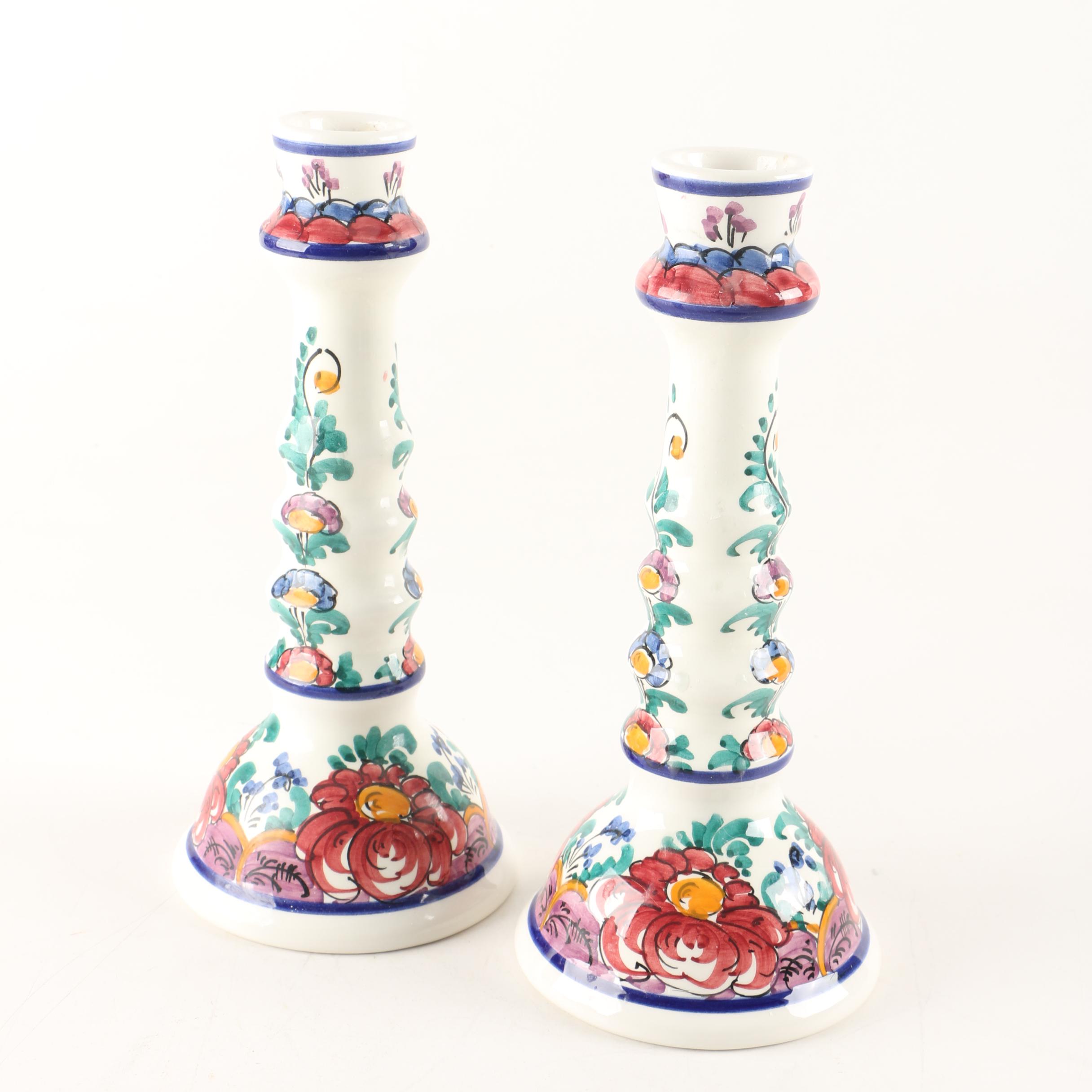 Hand-Painted Greek Ceramic Tableware