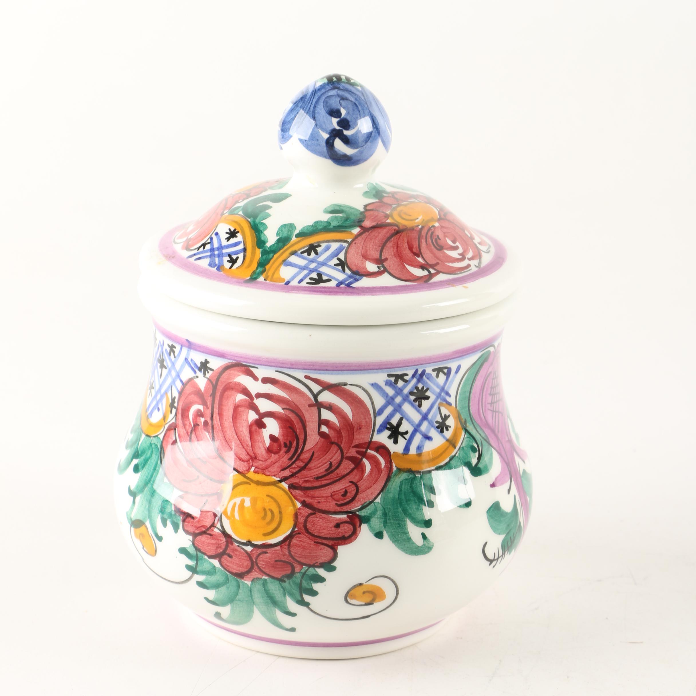 Hand-Painted Greek Ceramic Tableware