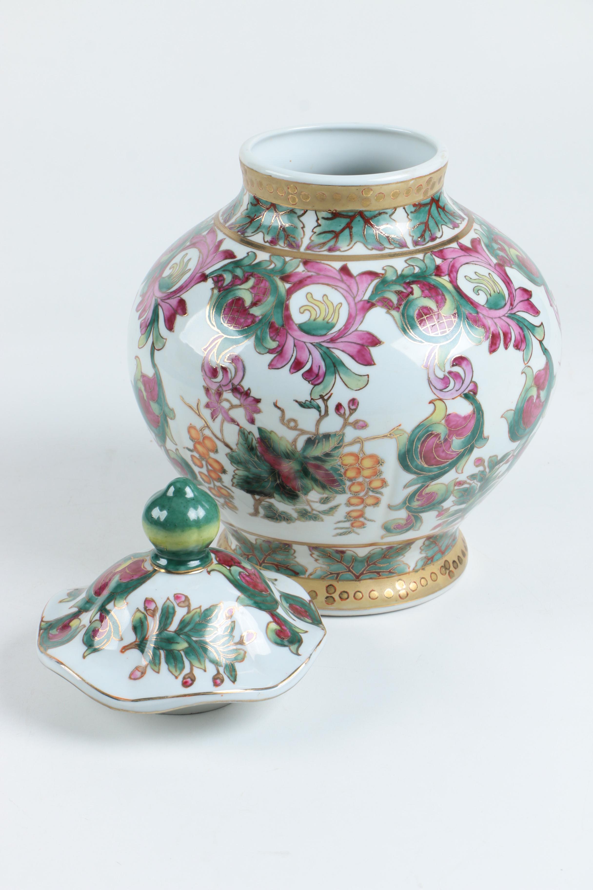 Chinese Ceramic Ginger Jar