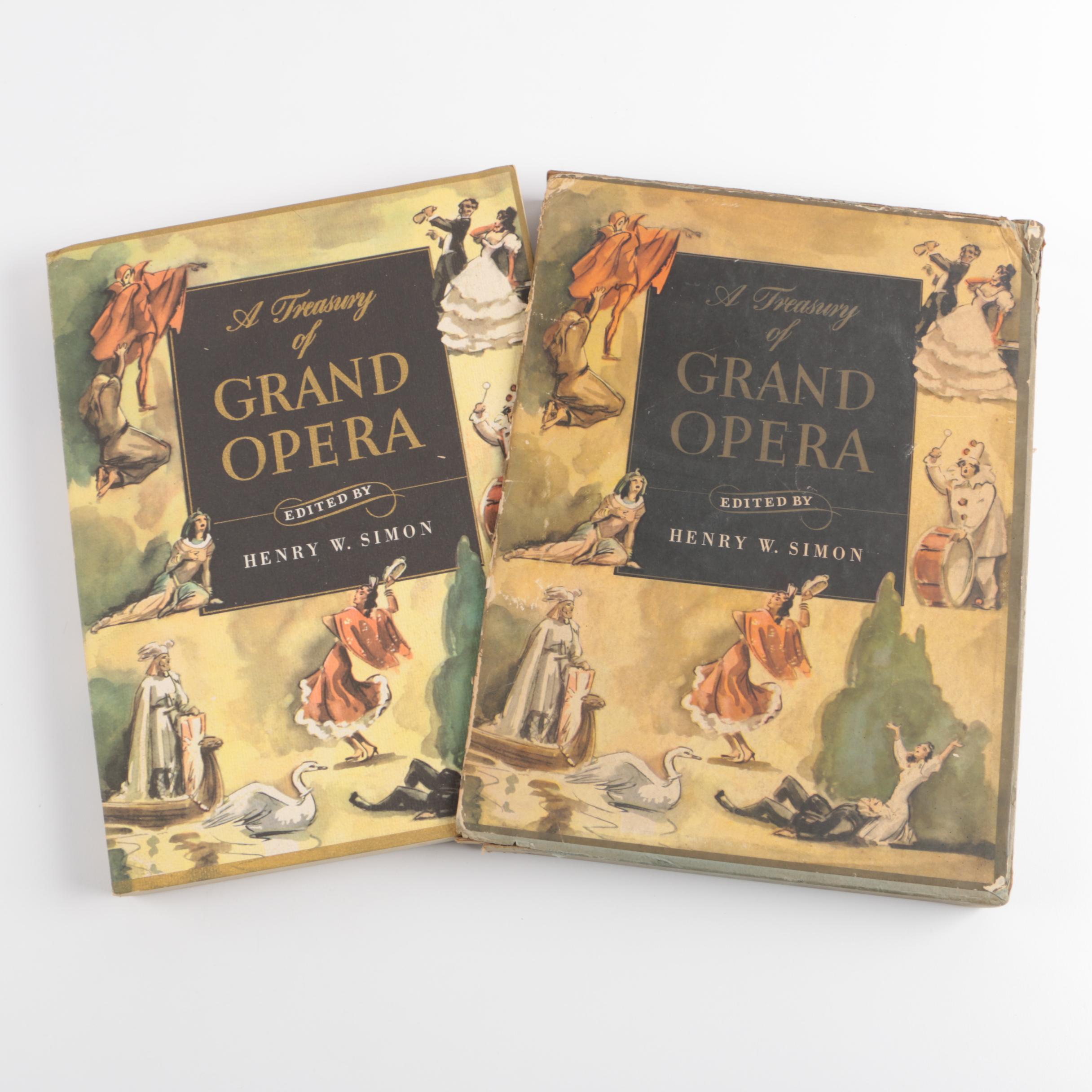 Vintage Opera Books and Libretti with Metronome