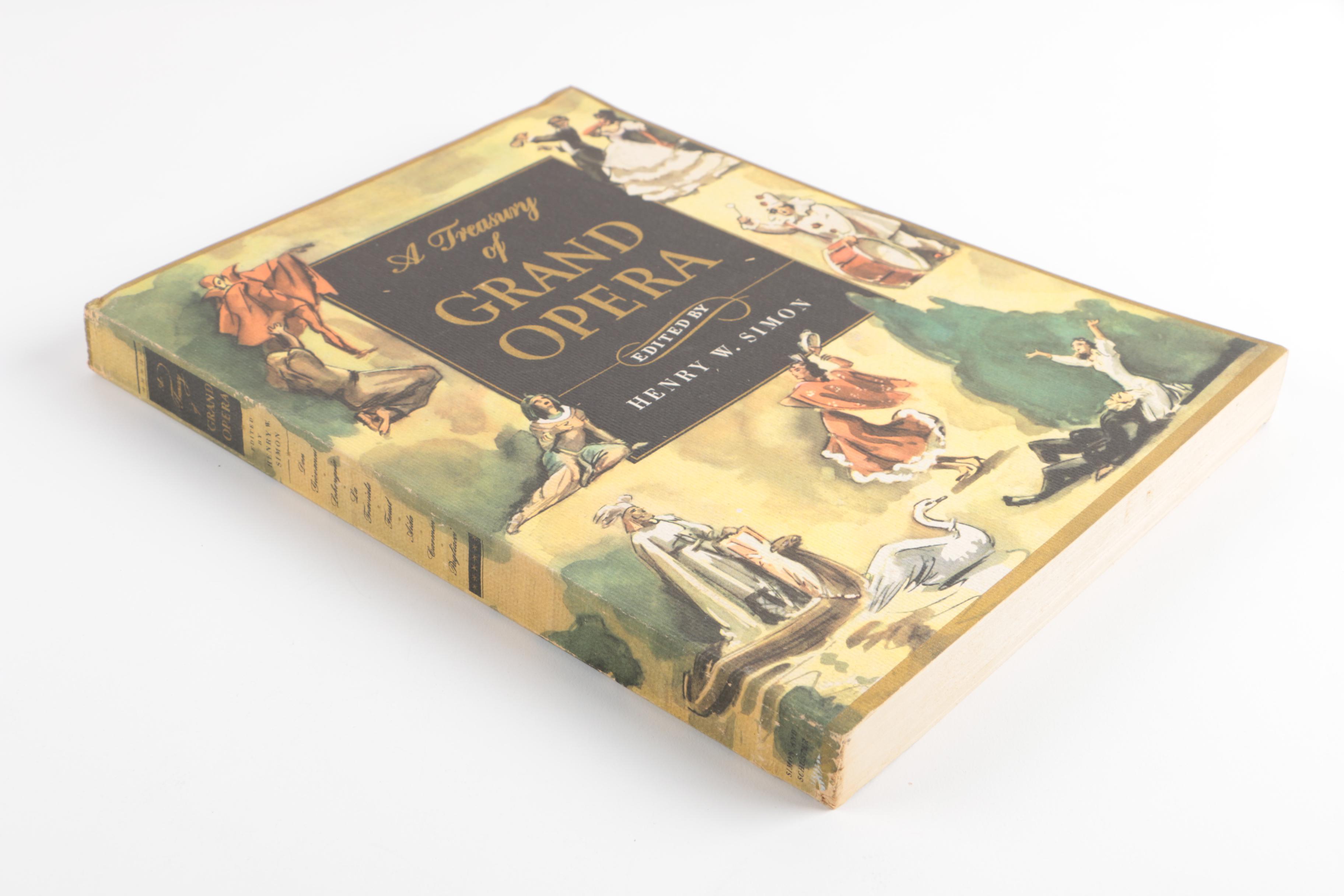 Vintage Opera Books and Libretti with Metronome