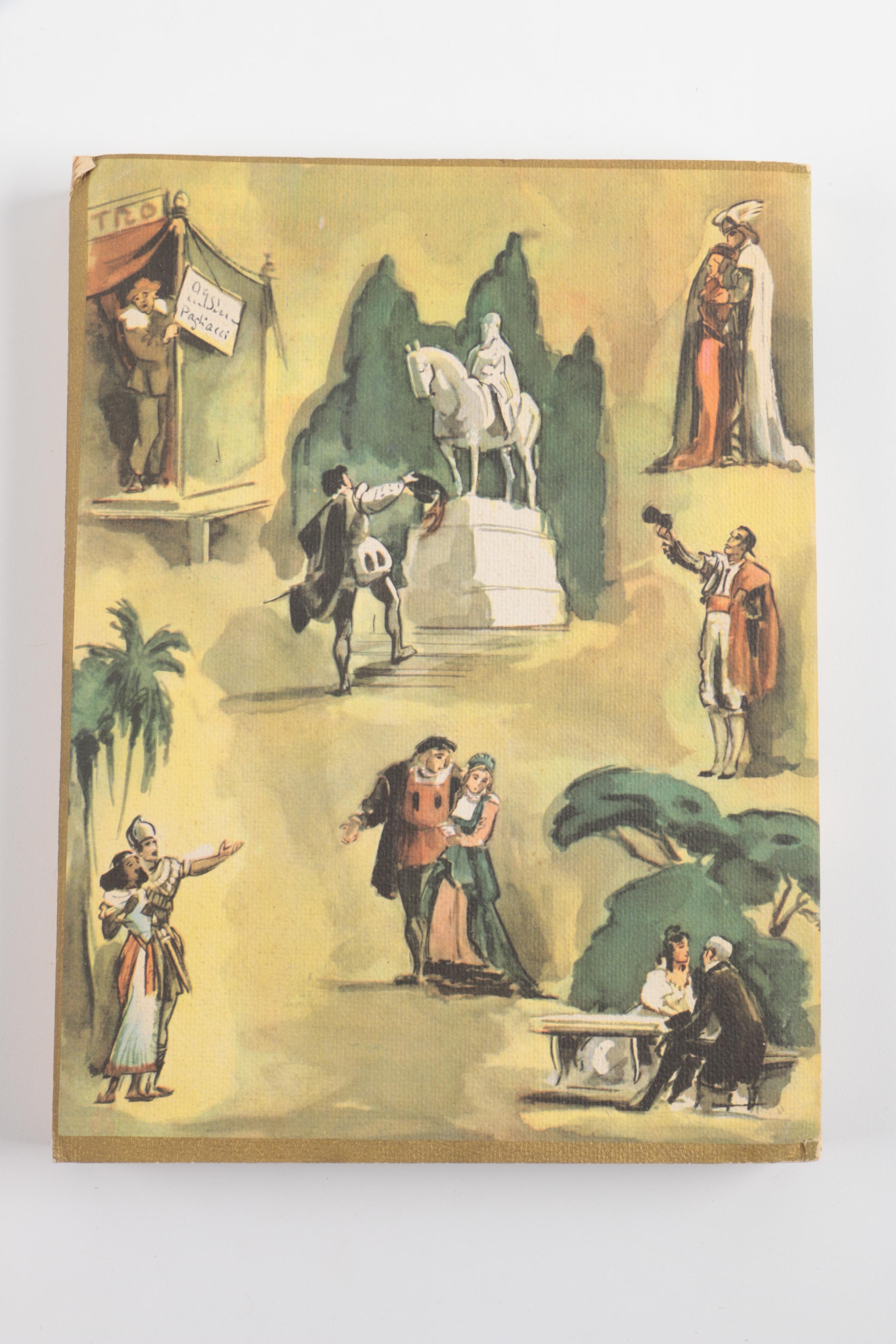 Vintage Opera Books and Libretti with Metronome