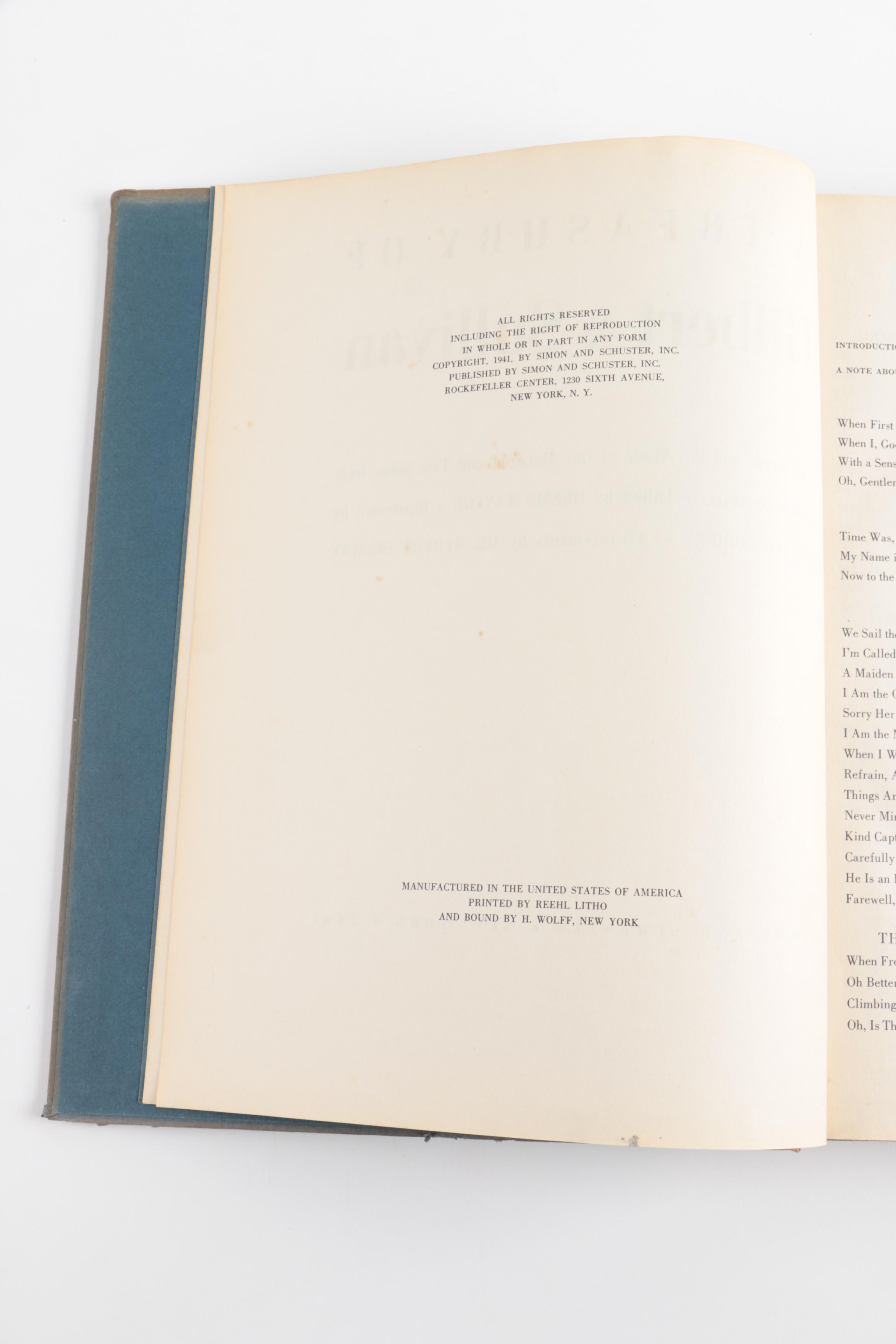 Vintage Opera Books and Libretti with Metronome