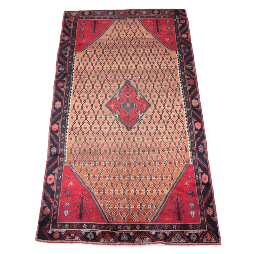 Hand-Knotted Persian Area Rug