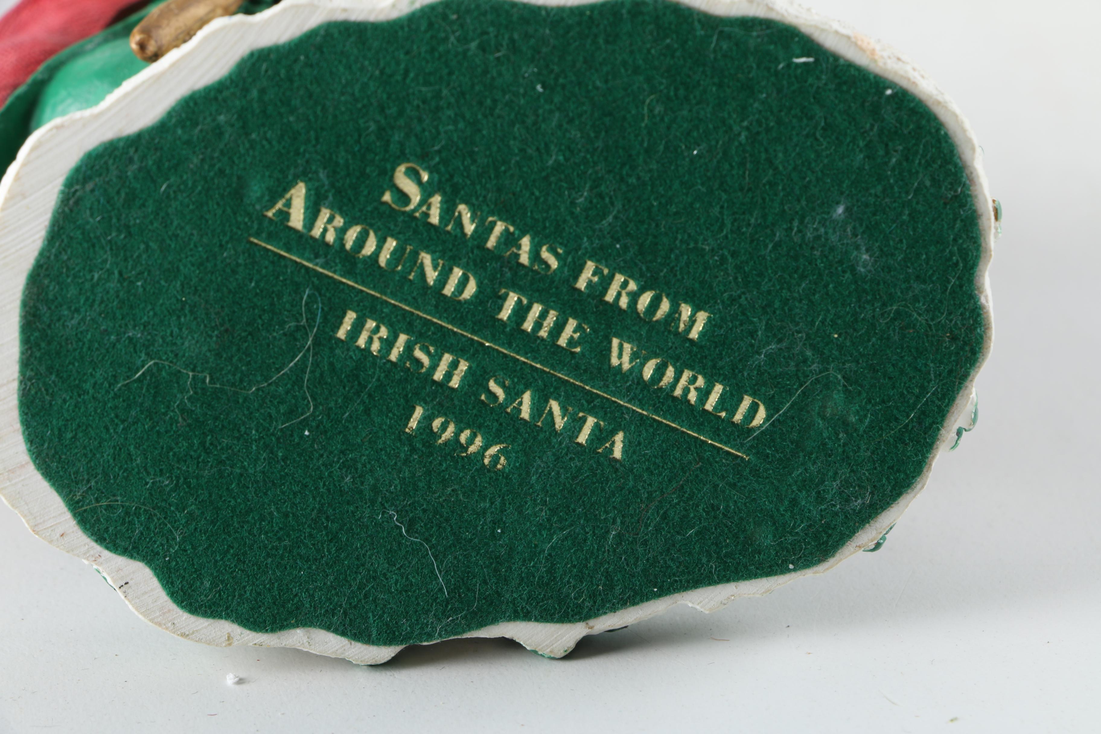 Eclectic Santa Figurines