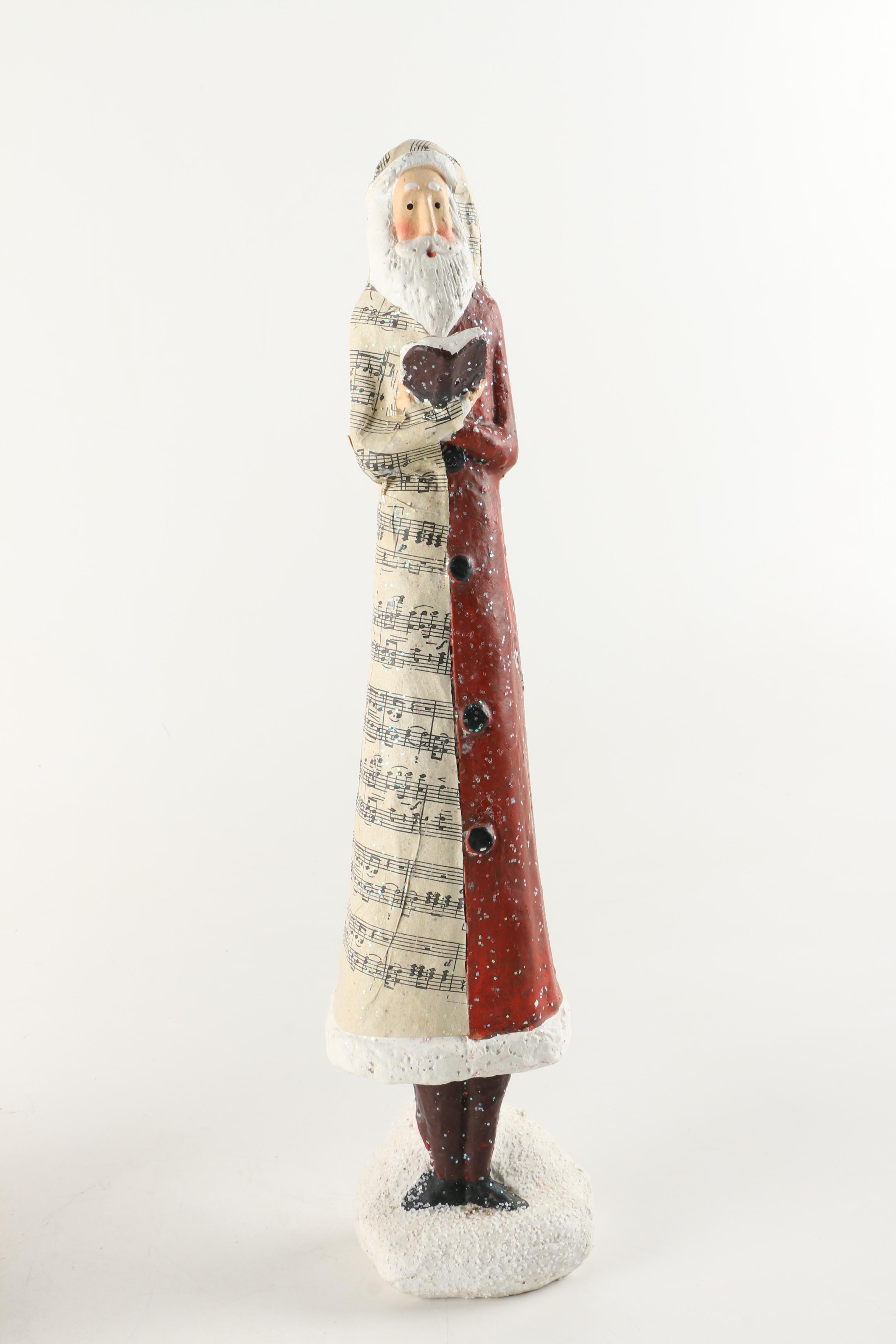 Eclectic Santa Figurines