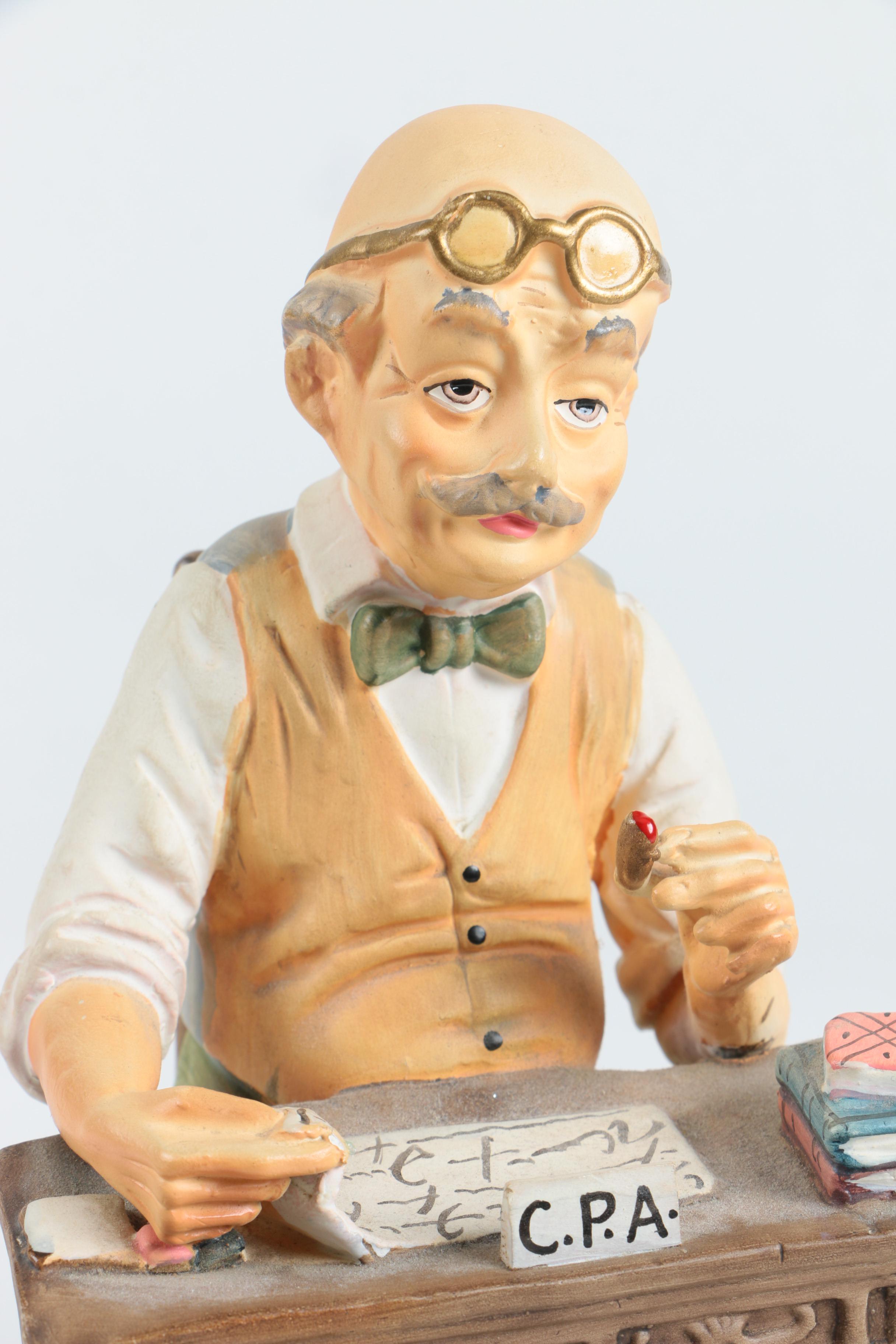 Portuguese CPA Figurine