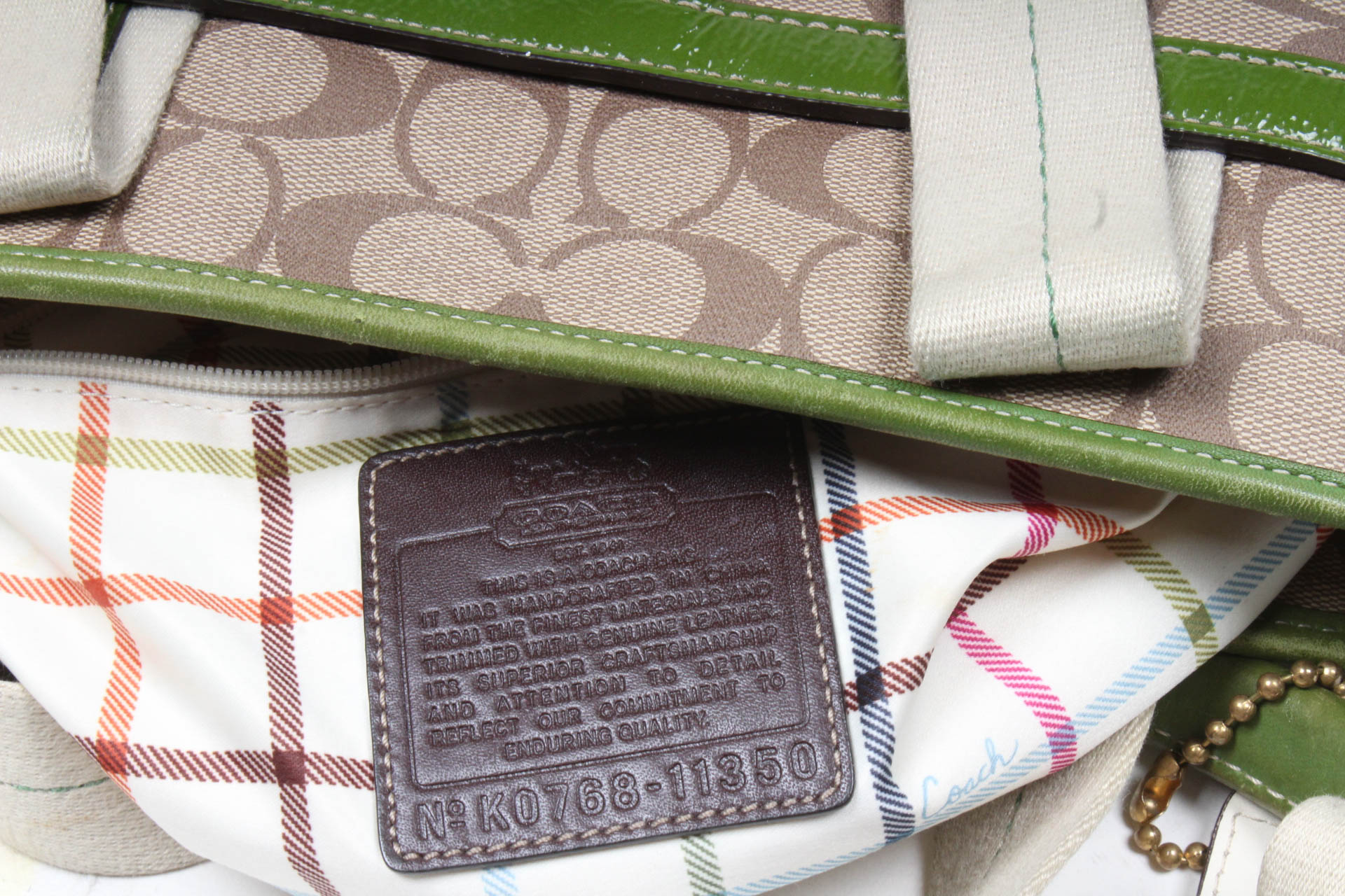 Coach Signature C Handbags and Wallet