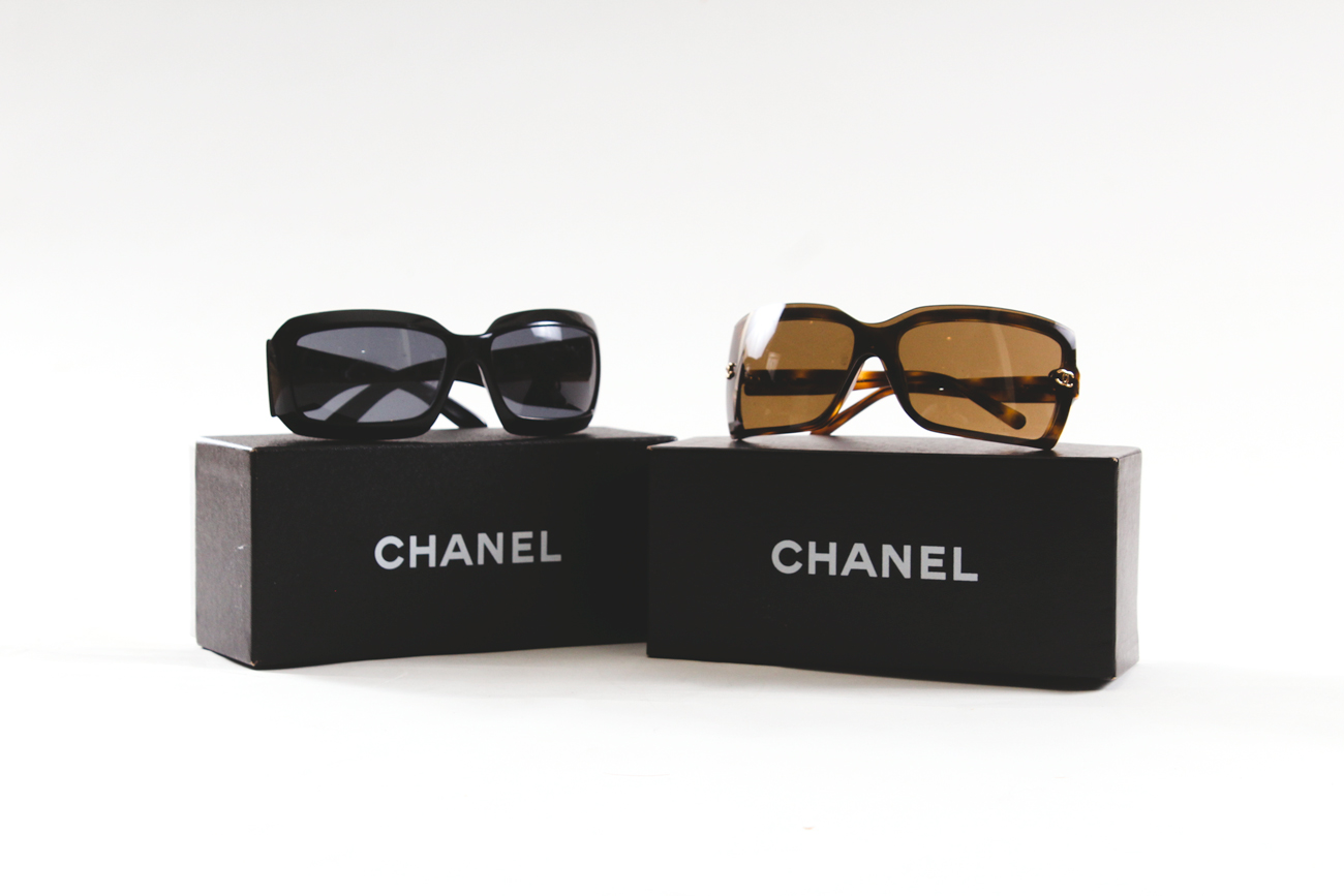 Two Pairs of Chanel Sunglasses