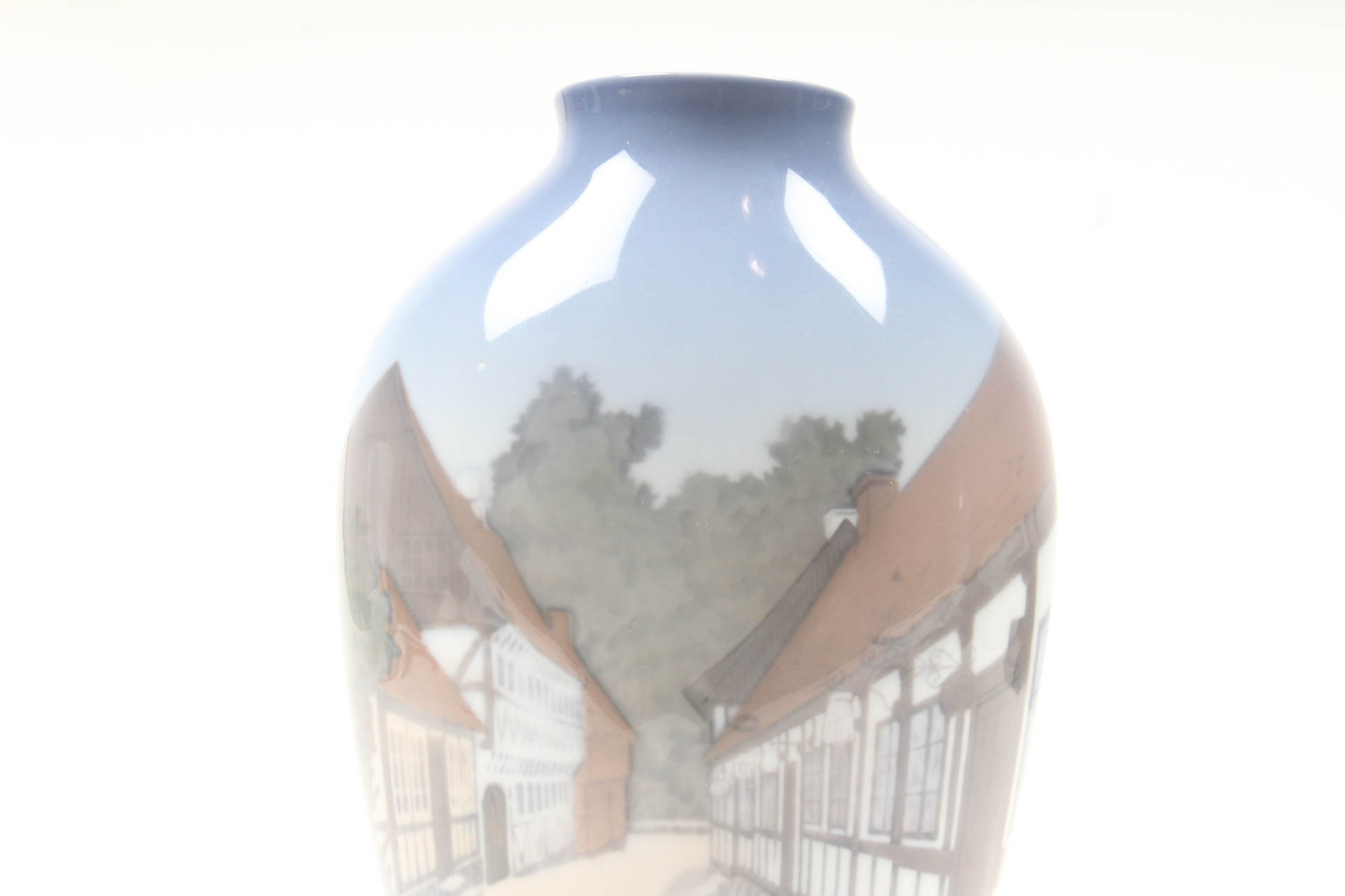 Bing and Grøndahl Hans Christian Andersen House Porcelain Vase
