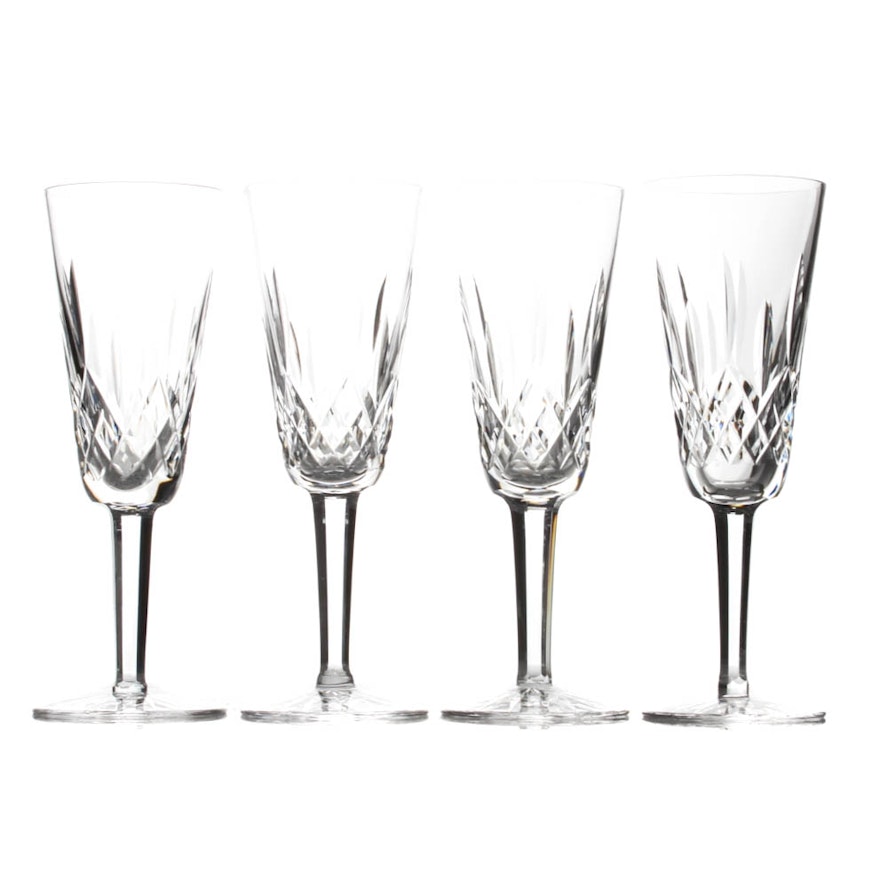 Waterford Crystal "Lismore" Champagne Flutes
