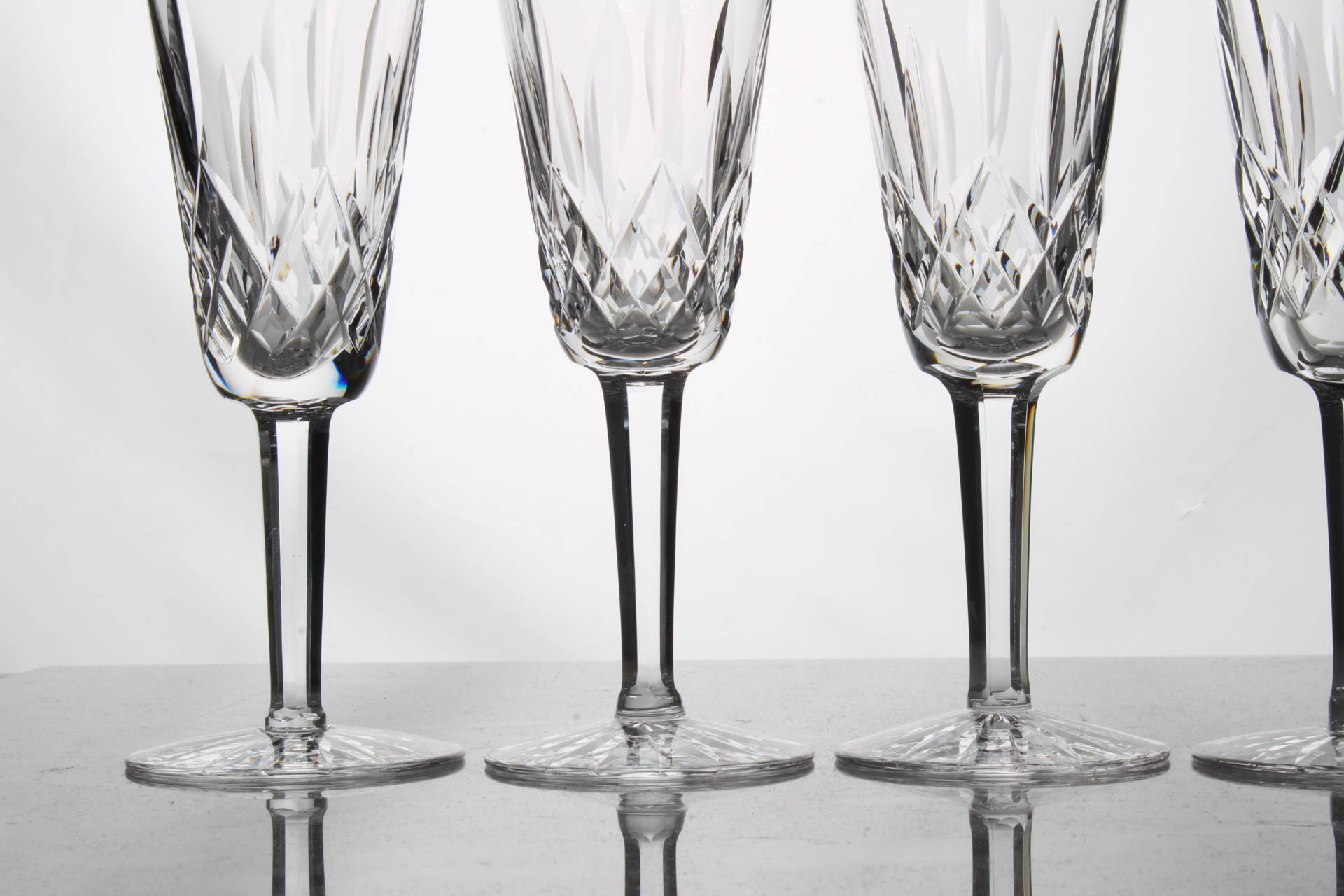 Waterford Crystal "Lismore" Champagne Flutes