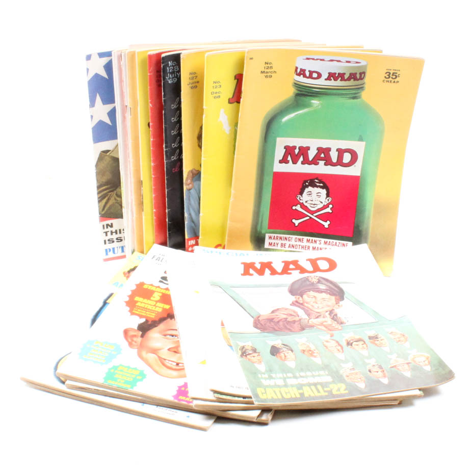 Vintage "Mad" Magazines