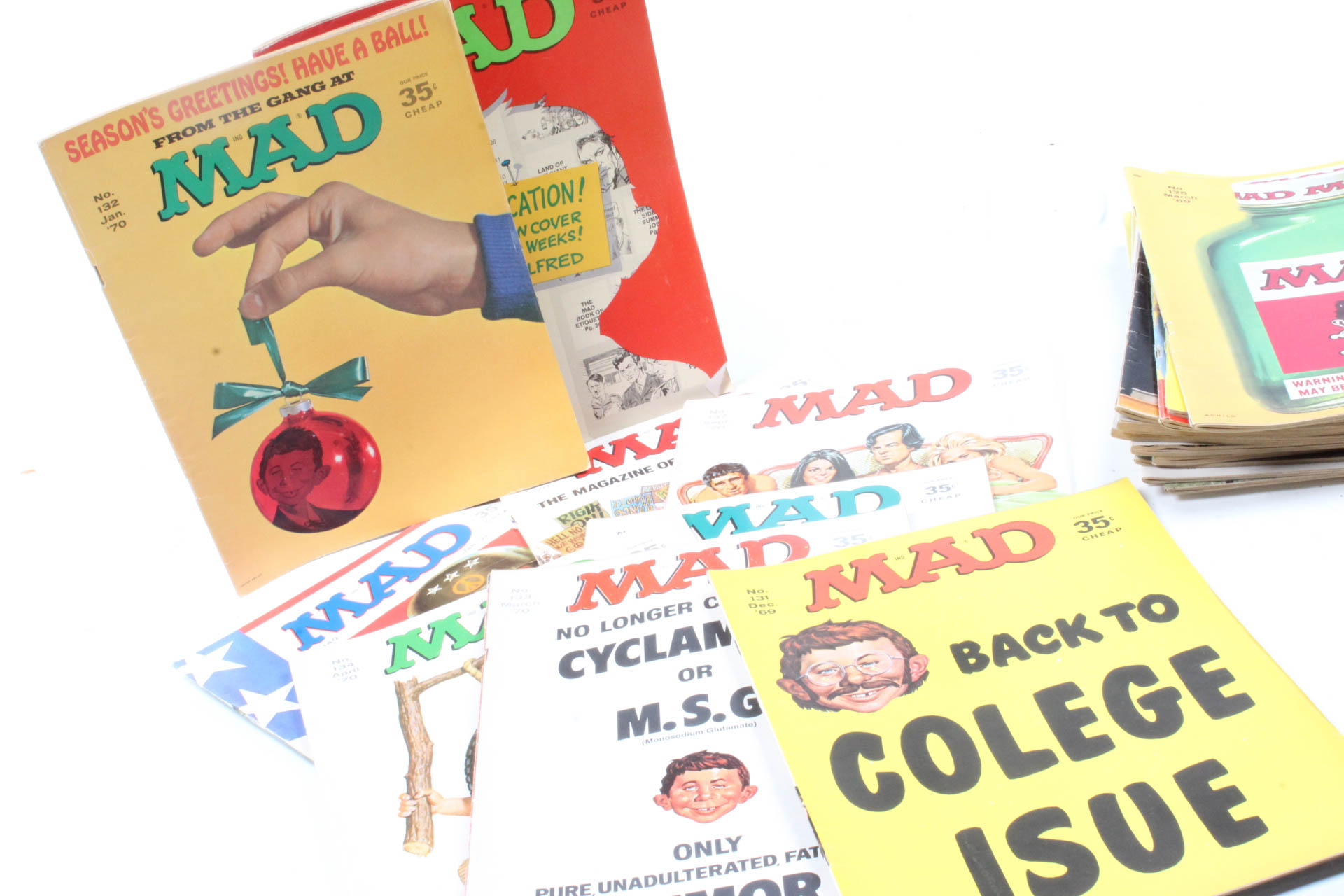 Vintage "Mad" Magazines