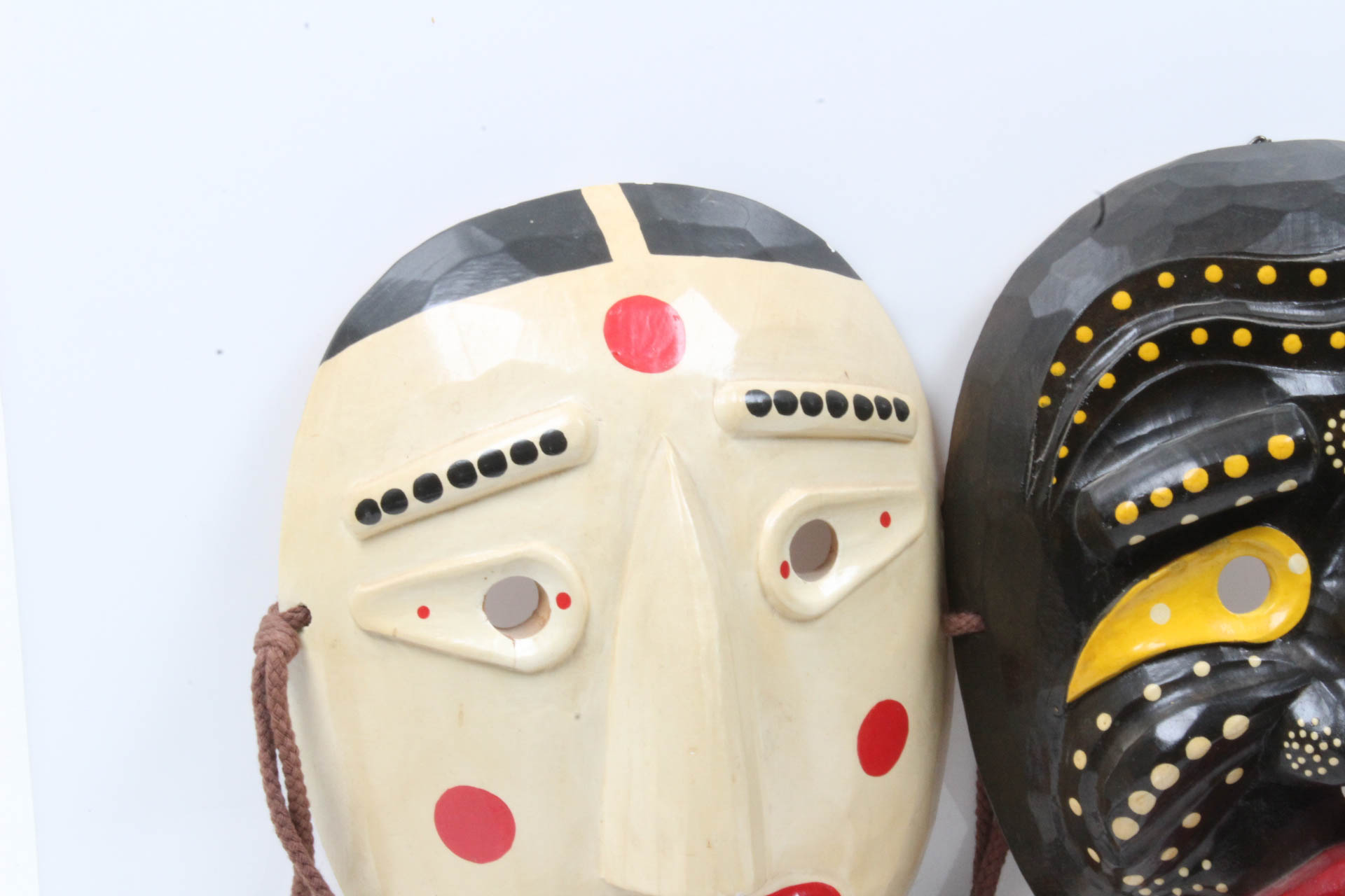 Decorative Carved Wood Masks