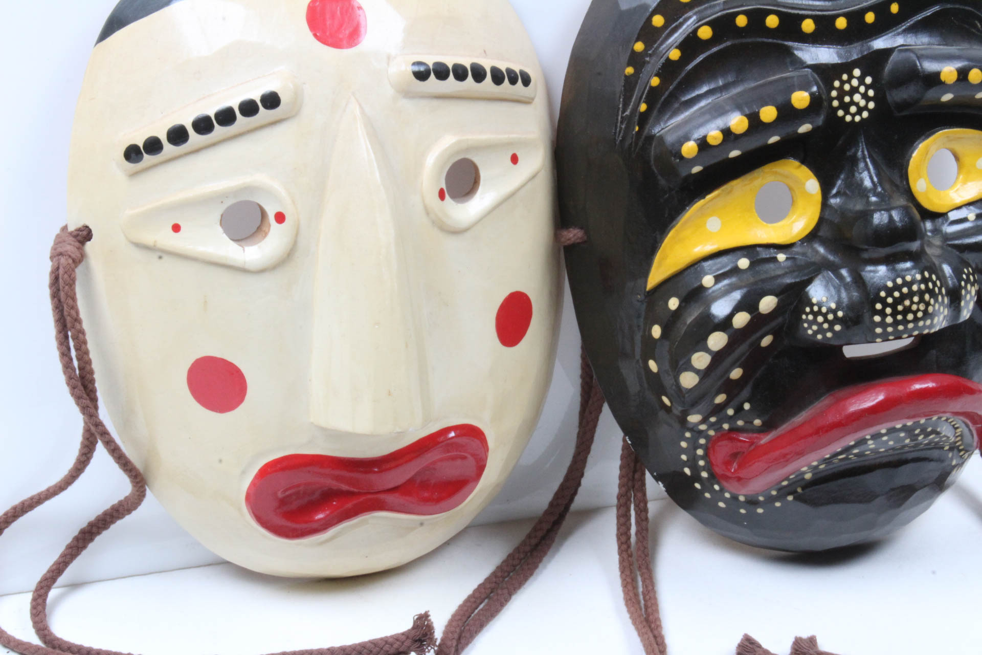 Decorative Carved Wood Masks