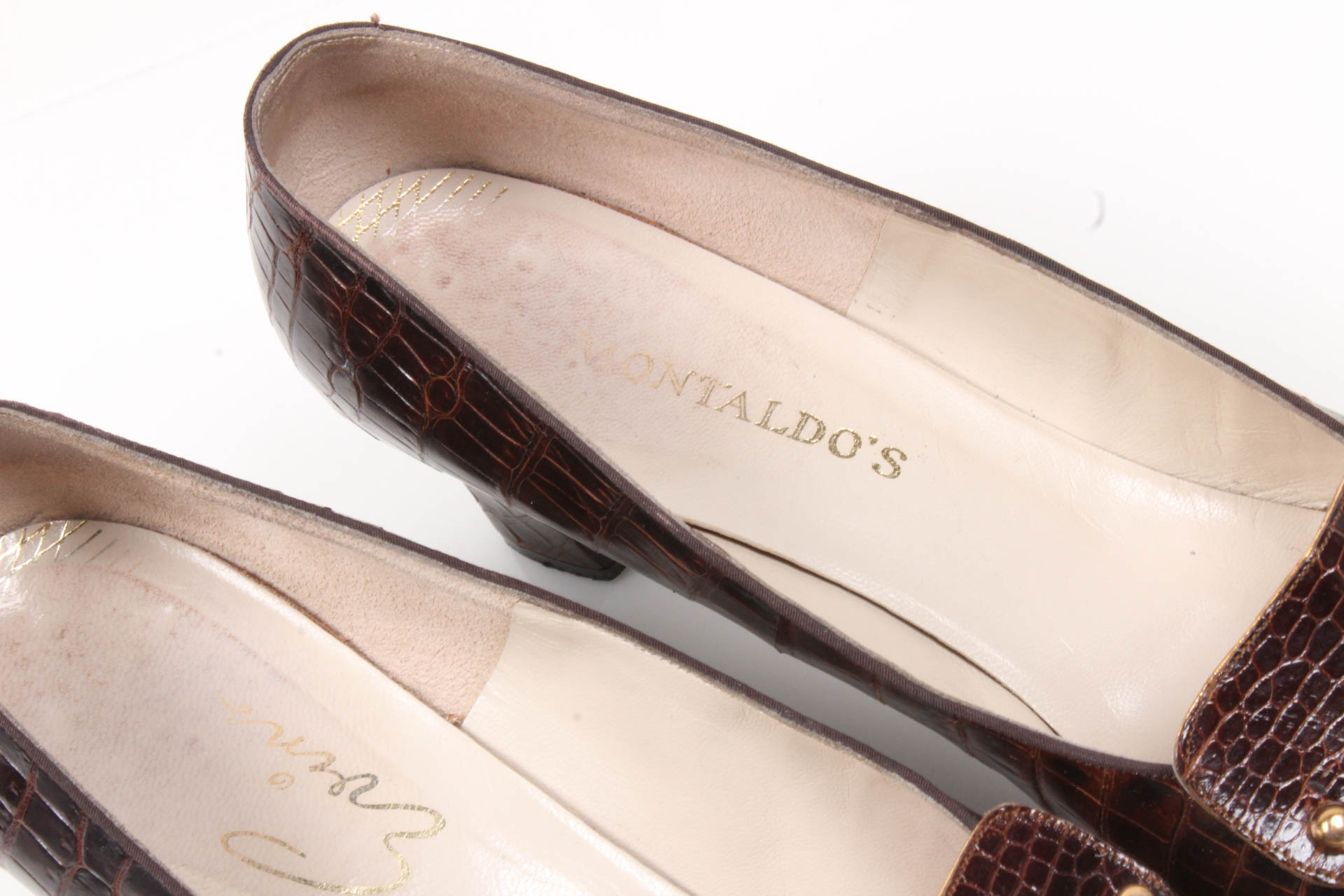 Vintage Montaldo's Shoes and Handbag