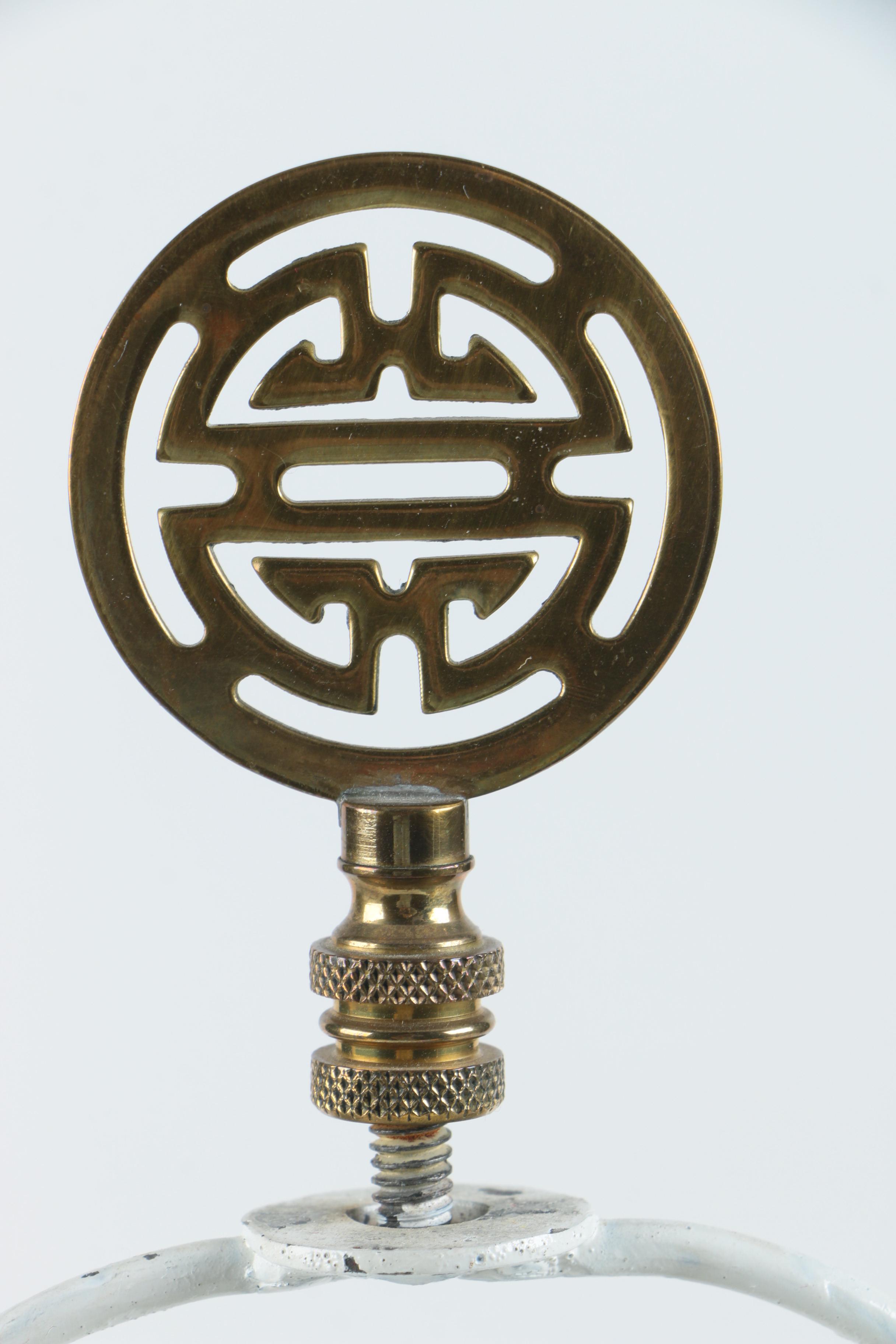 Celadon Glazed Ceramic Urn Style Table Lamps