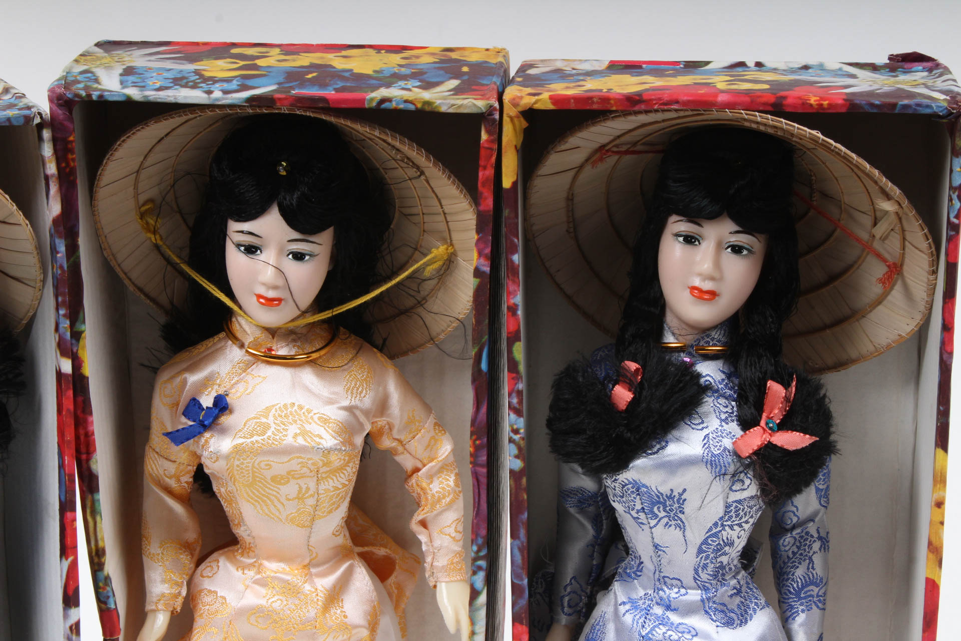 Vintage Vietnamese Collector Dolls