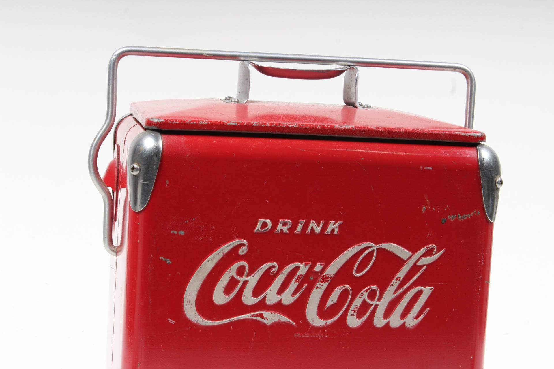 Vintage Coca-Cola Metal Cooler