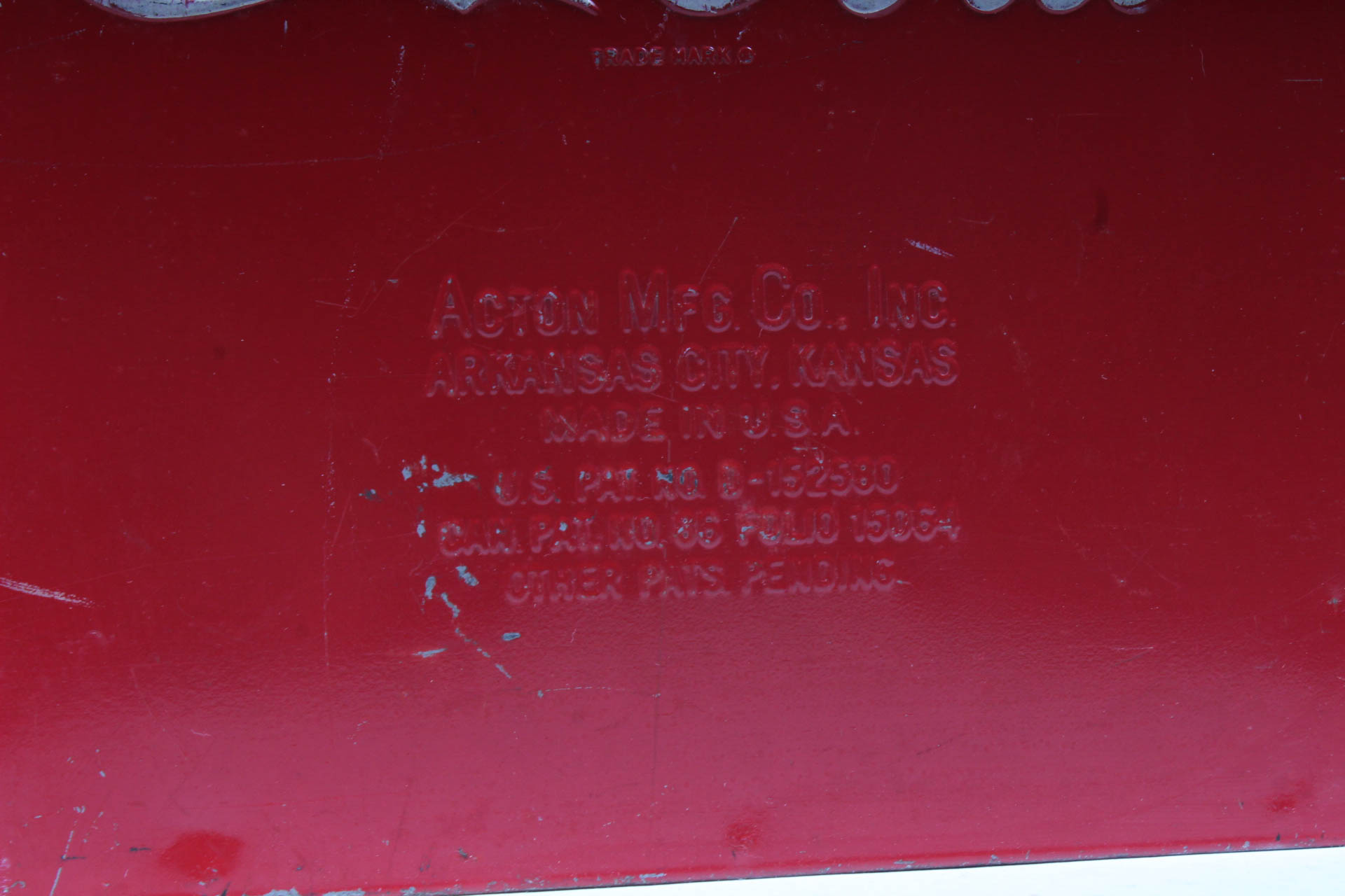 Vintage Coca-Cola Metal Cooler