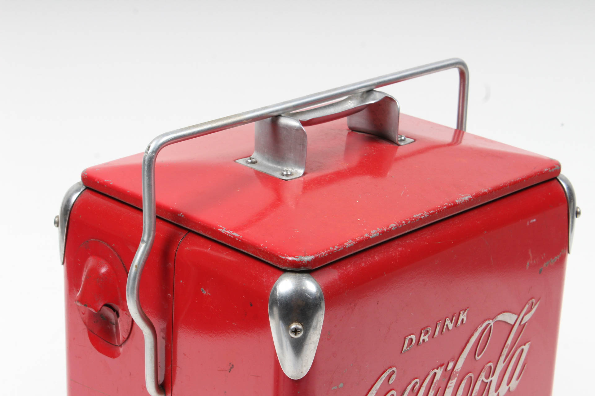 Vintage Coca-Cola Metal Cooler