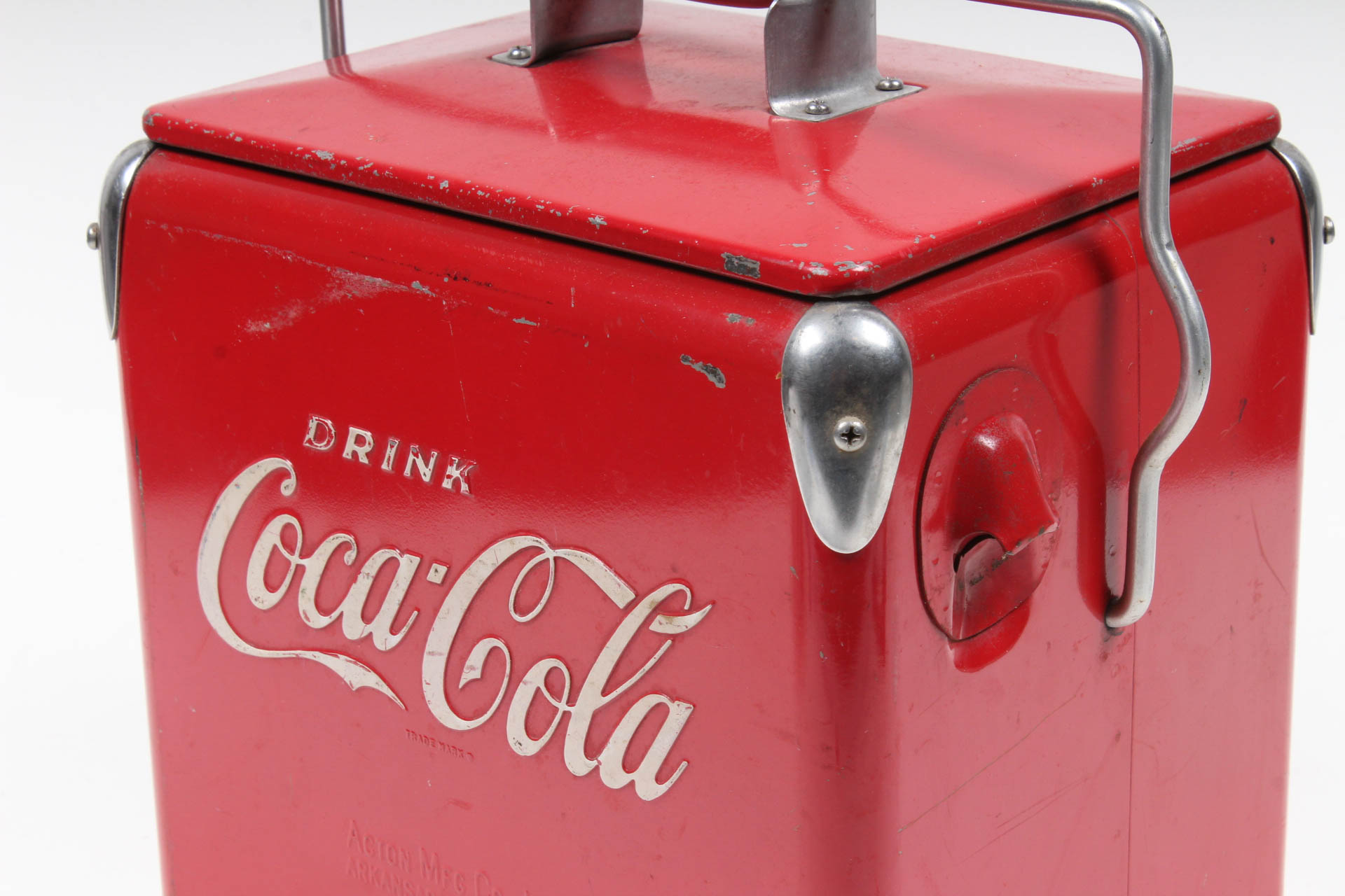 Vintage Coca-Cola Metal Cooler