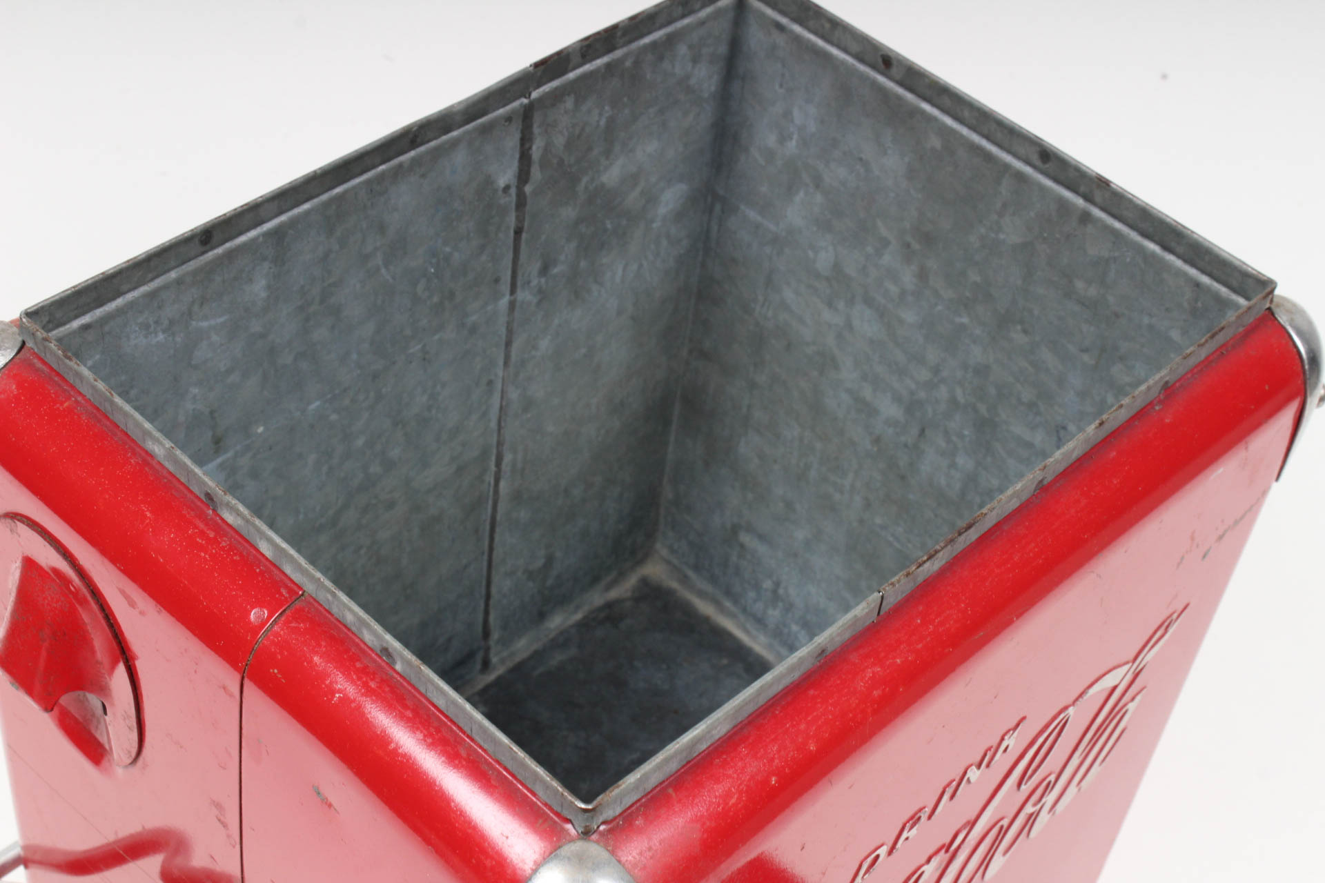 Vintage Coca-Cola Metal Cooler