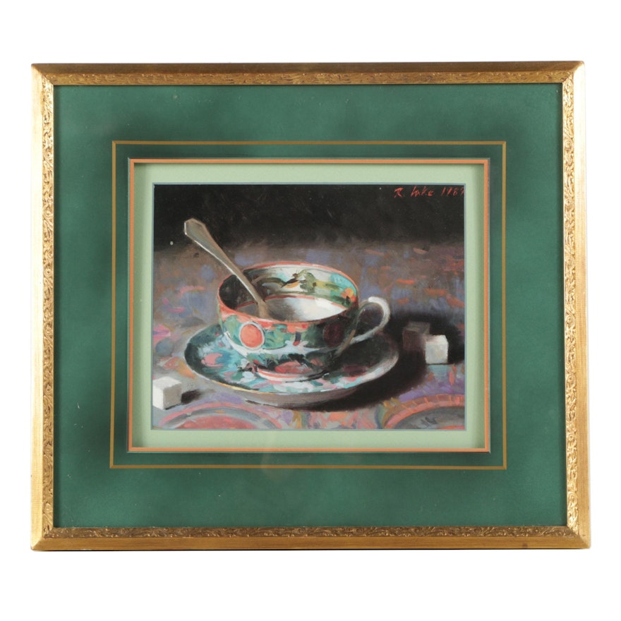 Reproduction Print After Randall Lake "Chinese Teacup"