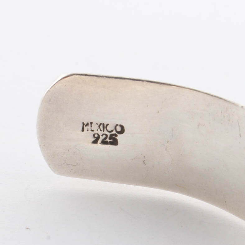 Sterling Silver Roped Cuff