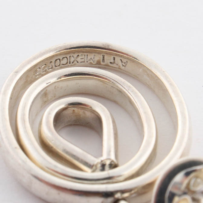 Sterling Silver Triple Hoop Earrings