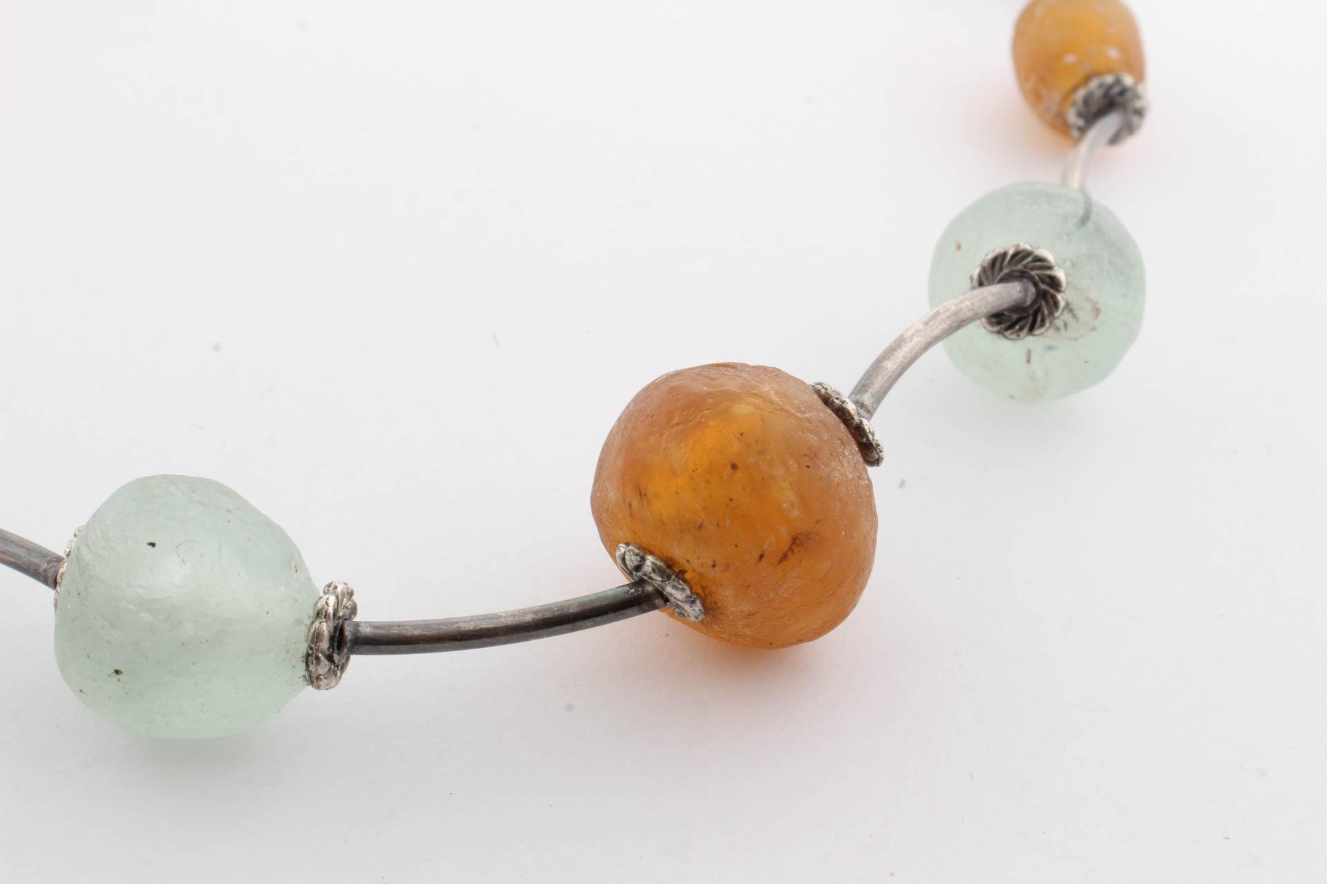 Silpada Sterling Silver and Sea Glass Necklace