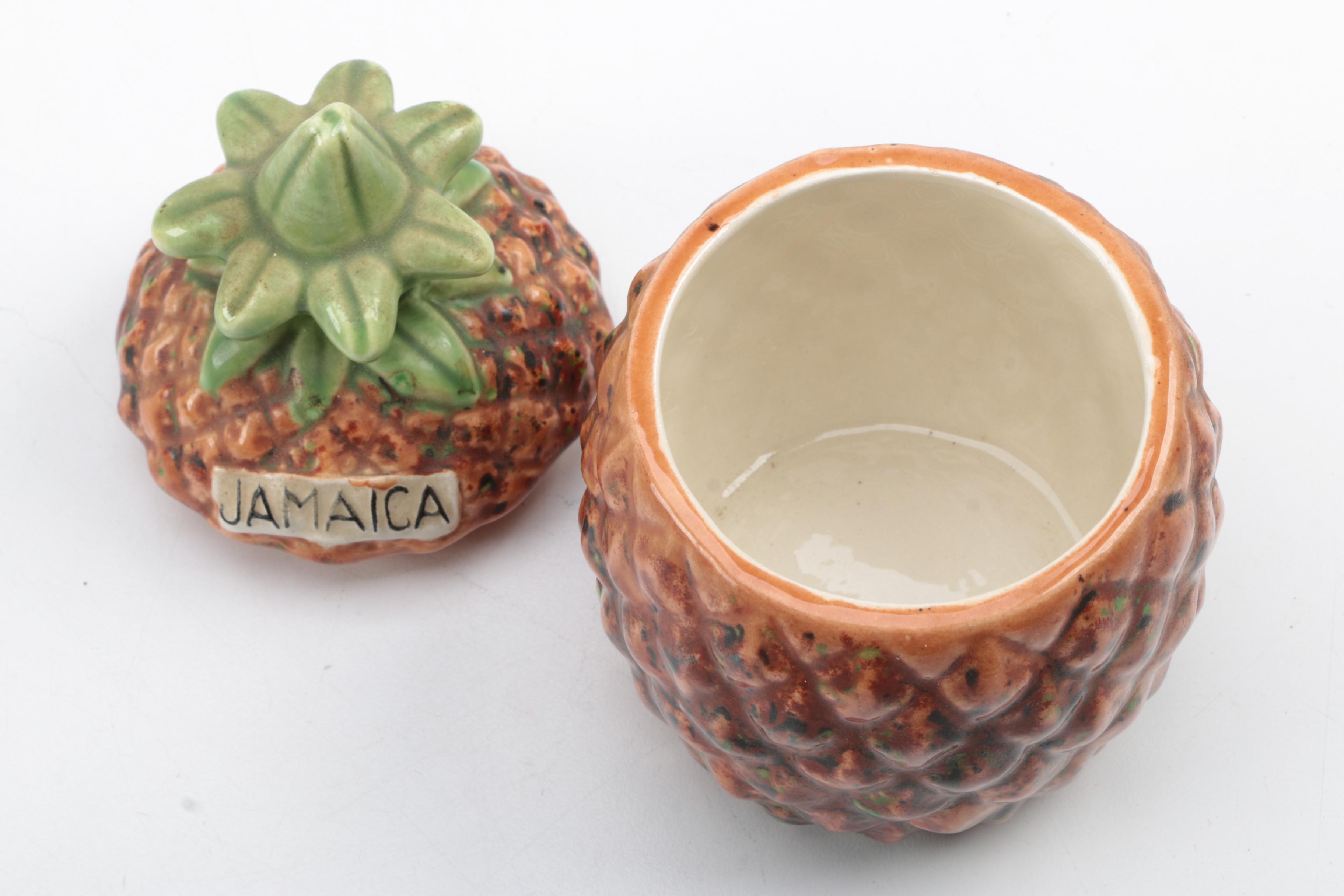 Jamaican Fruit Shaped Bowls