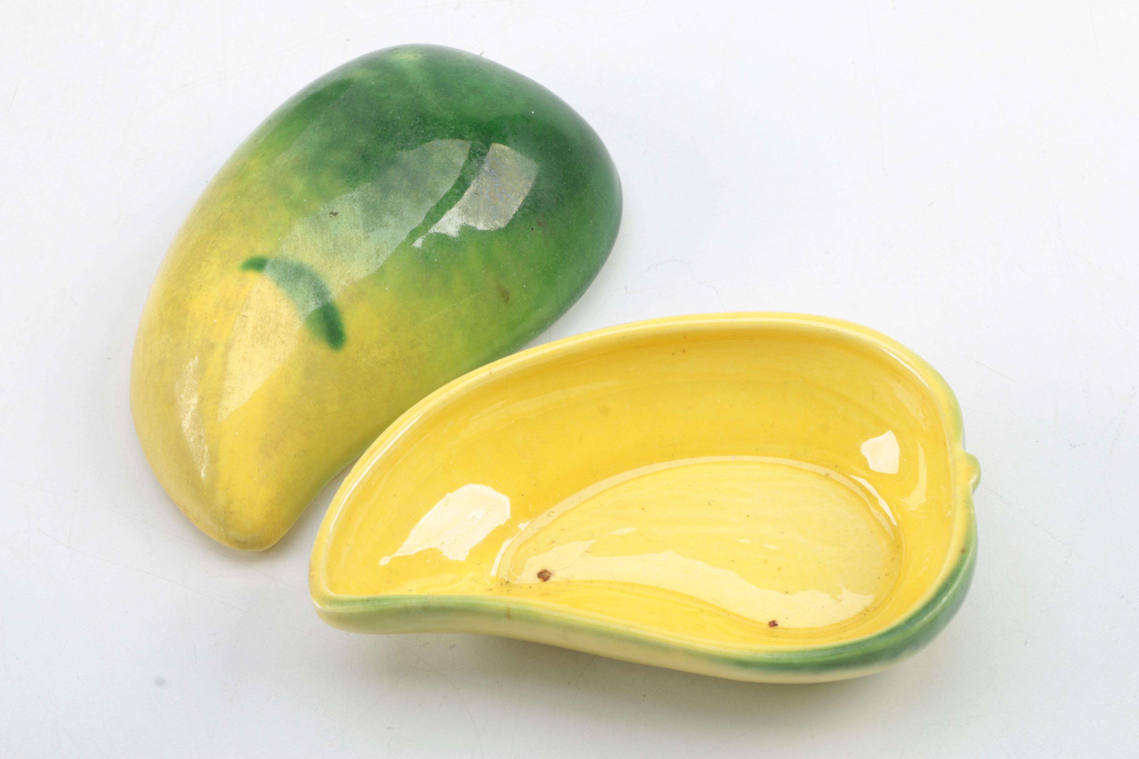 Jamaican Fruit Shaped Bowls