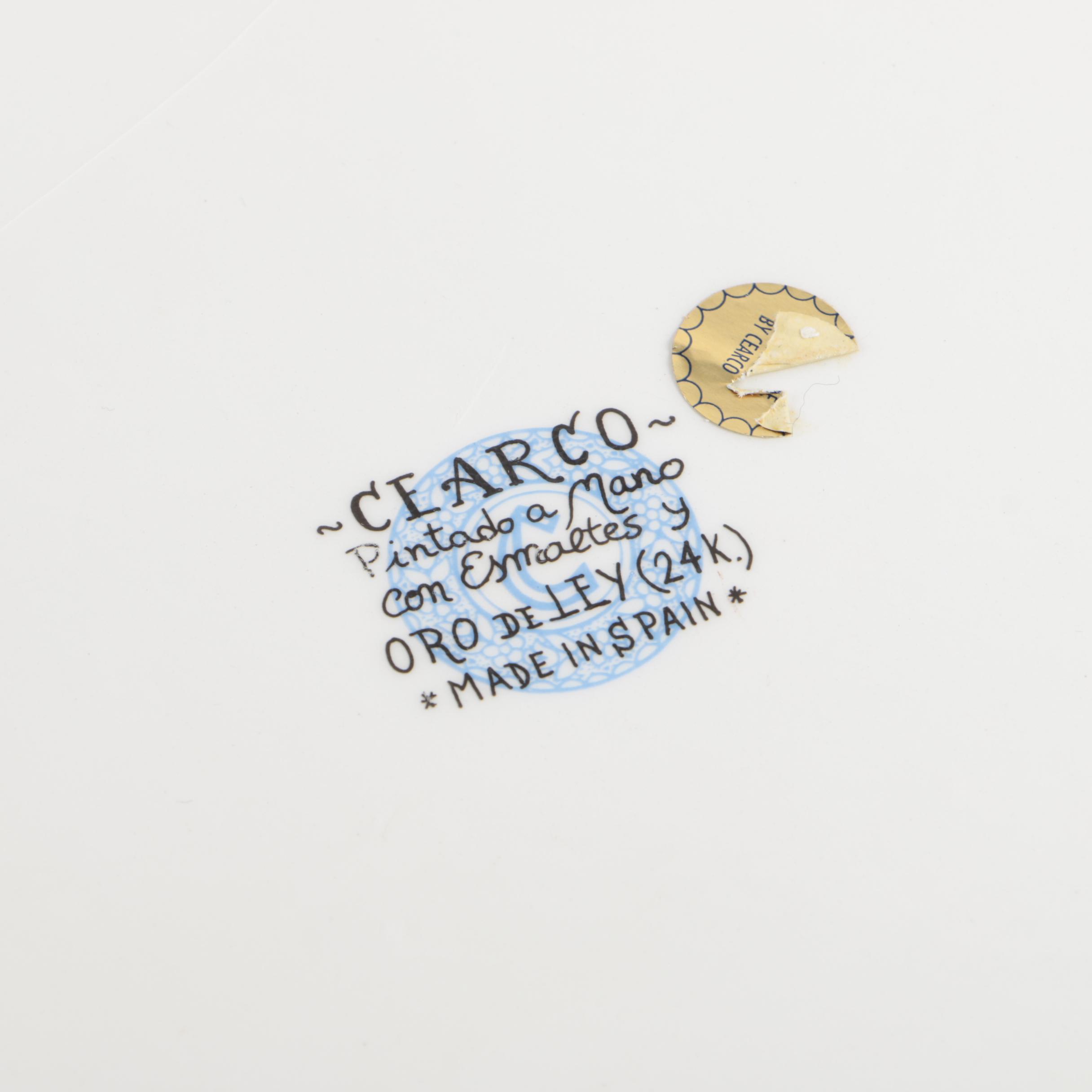 Cearco Spanish and Chinese Decorative Plates