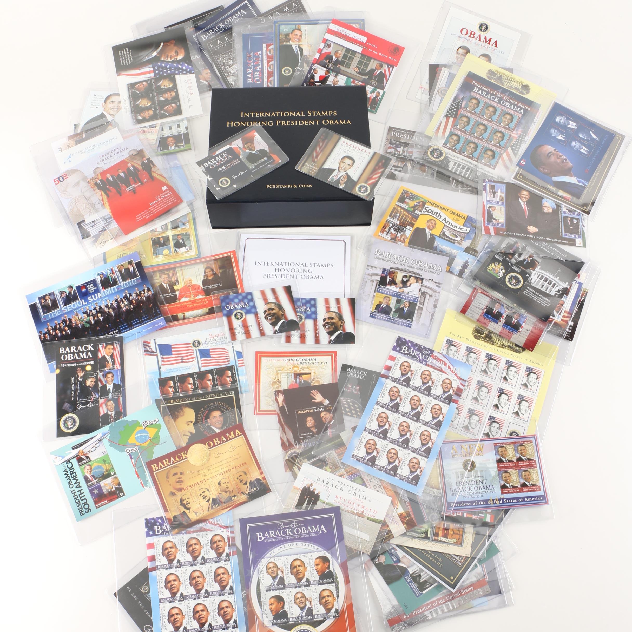 President Obama Commemorative Postage Stamps