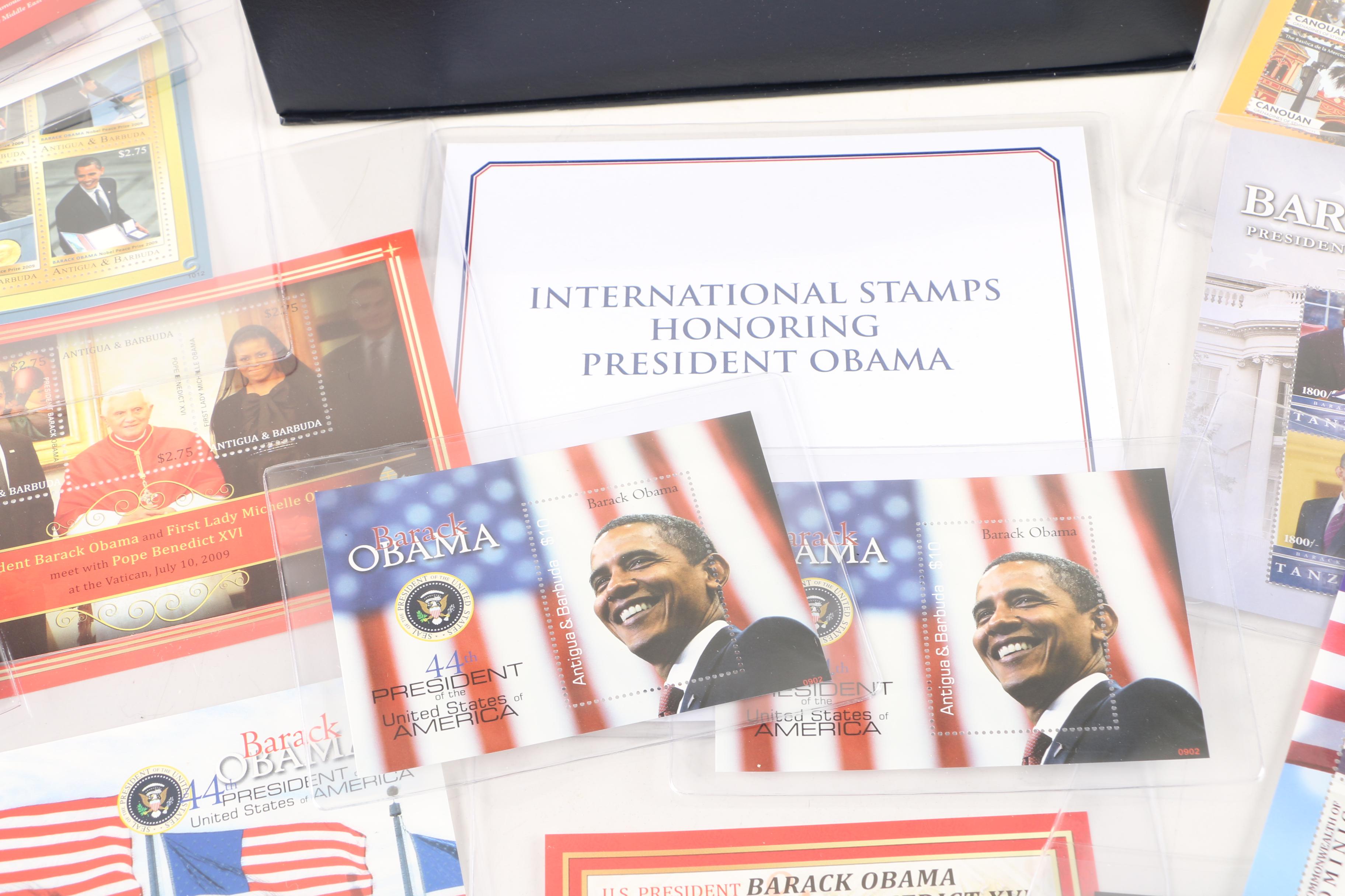 President Obama Commemorative Postage Stamps