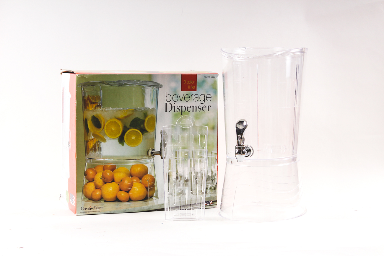 Beverage Dispenser and Ice Ball Molds