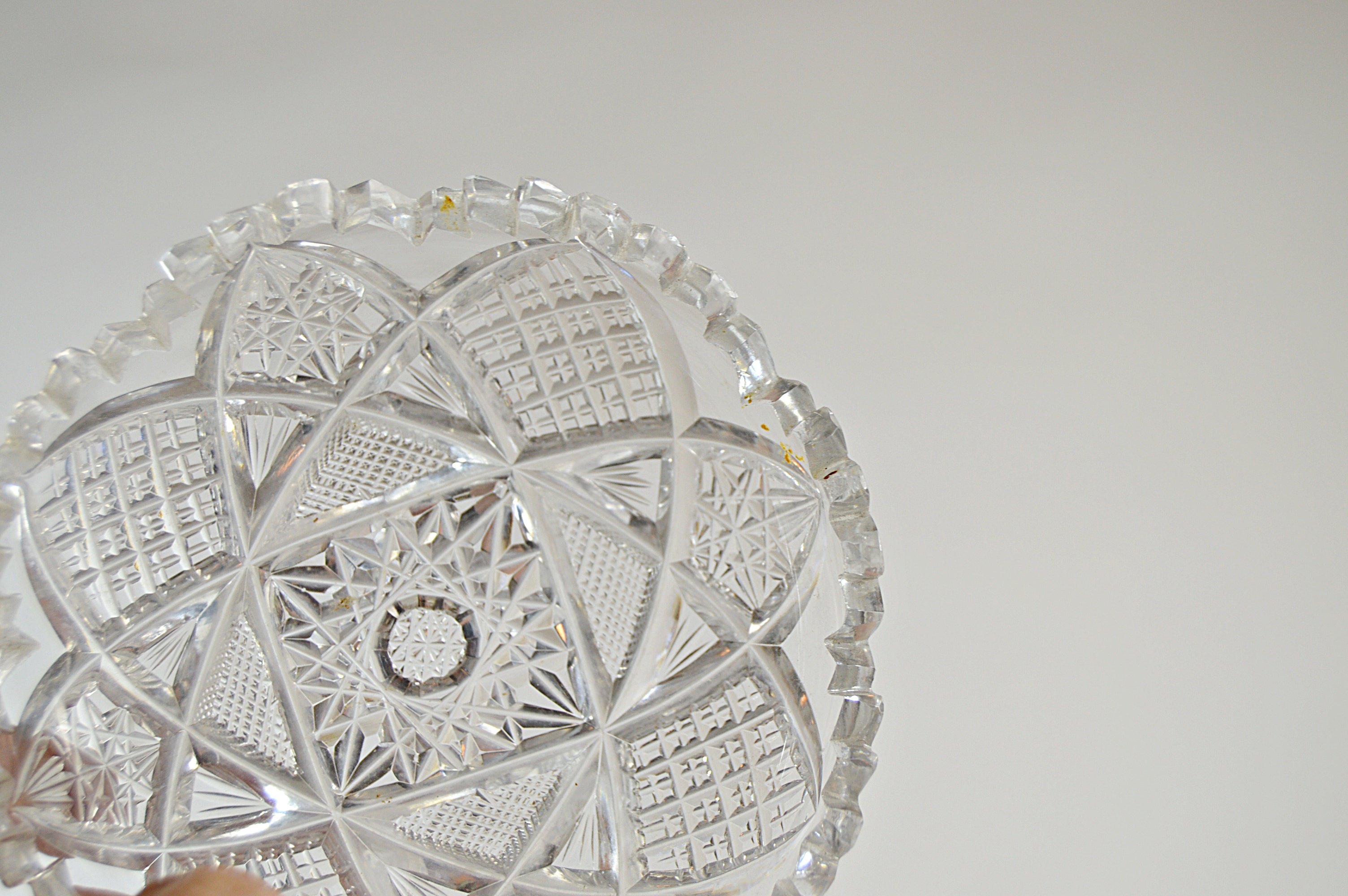 Vintage American Brilliant Cut Glass Bowls